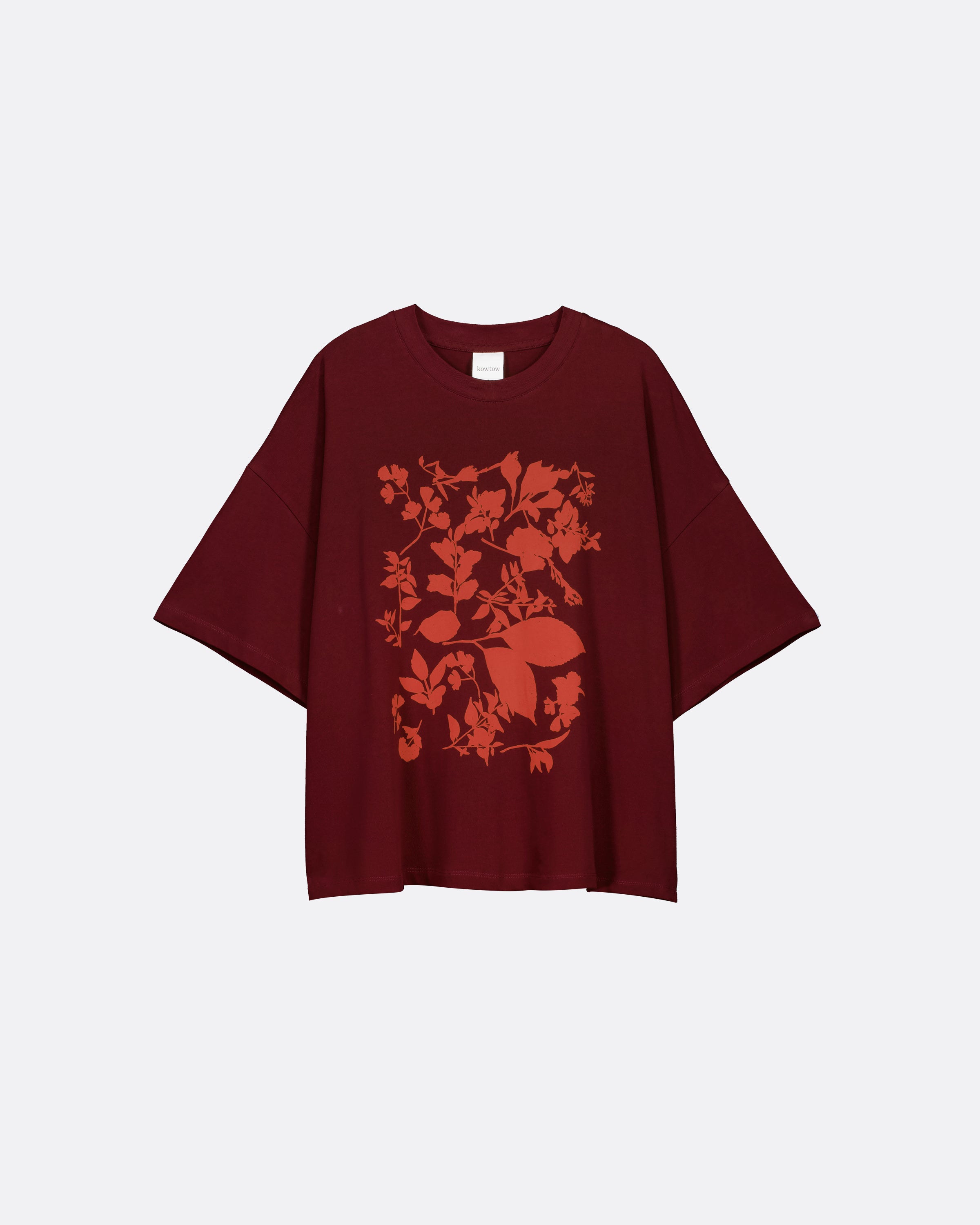 Kowtow - Stencil Tee - Maroon