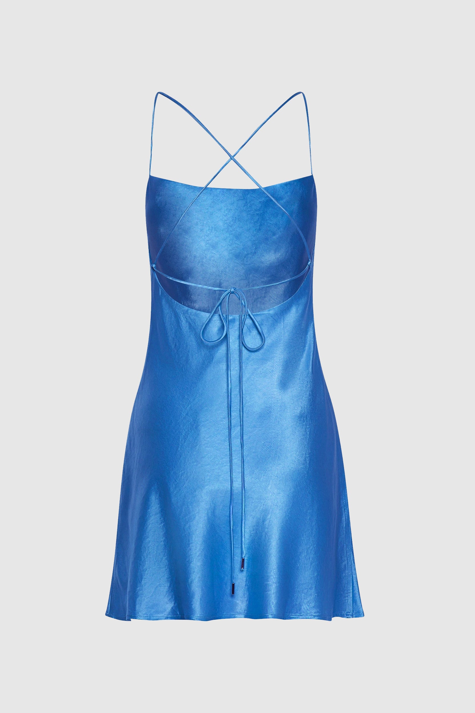 LAST ONE | Third Form - Crush Bias Cowl Mini Slip - Aegean
