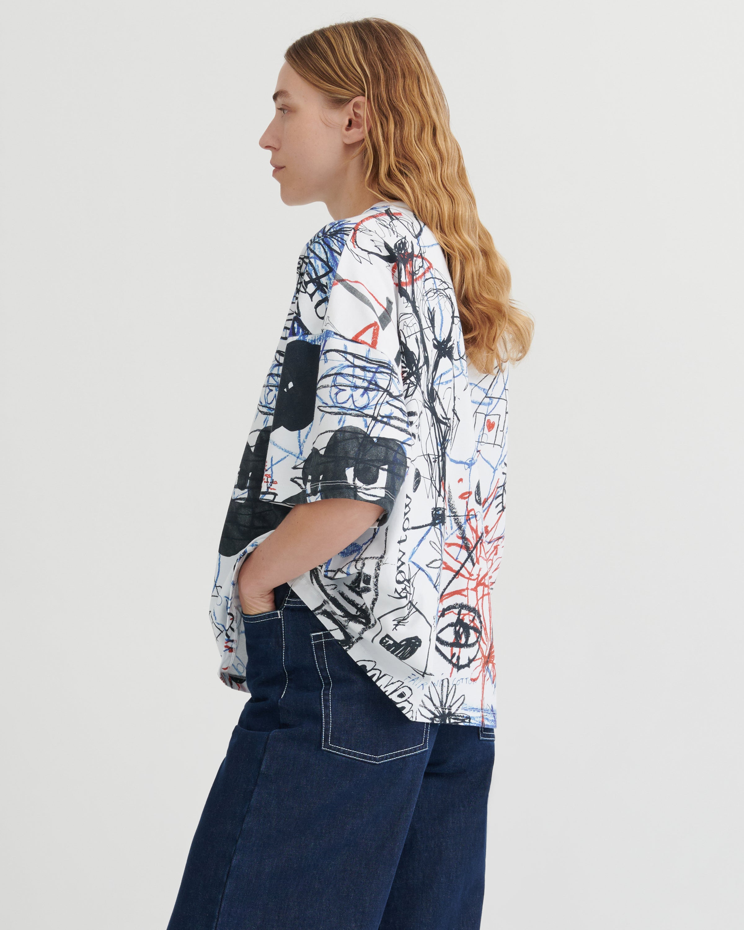 Kowtow - Oversized Boxy Tee - Anniversary Print