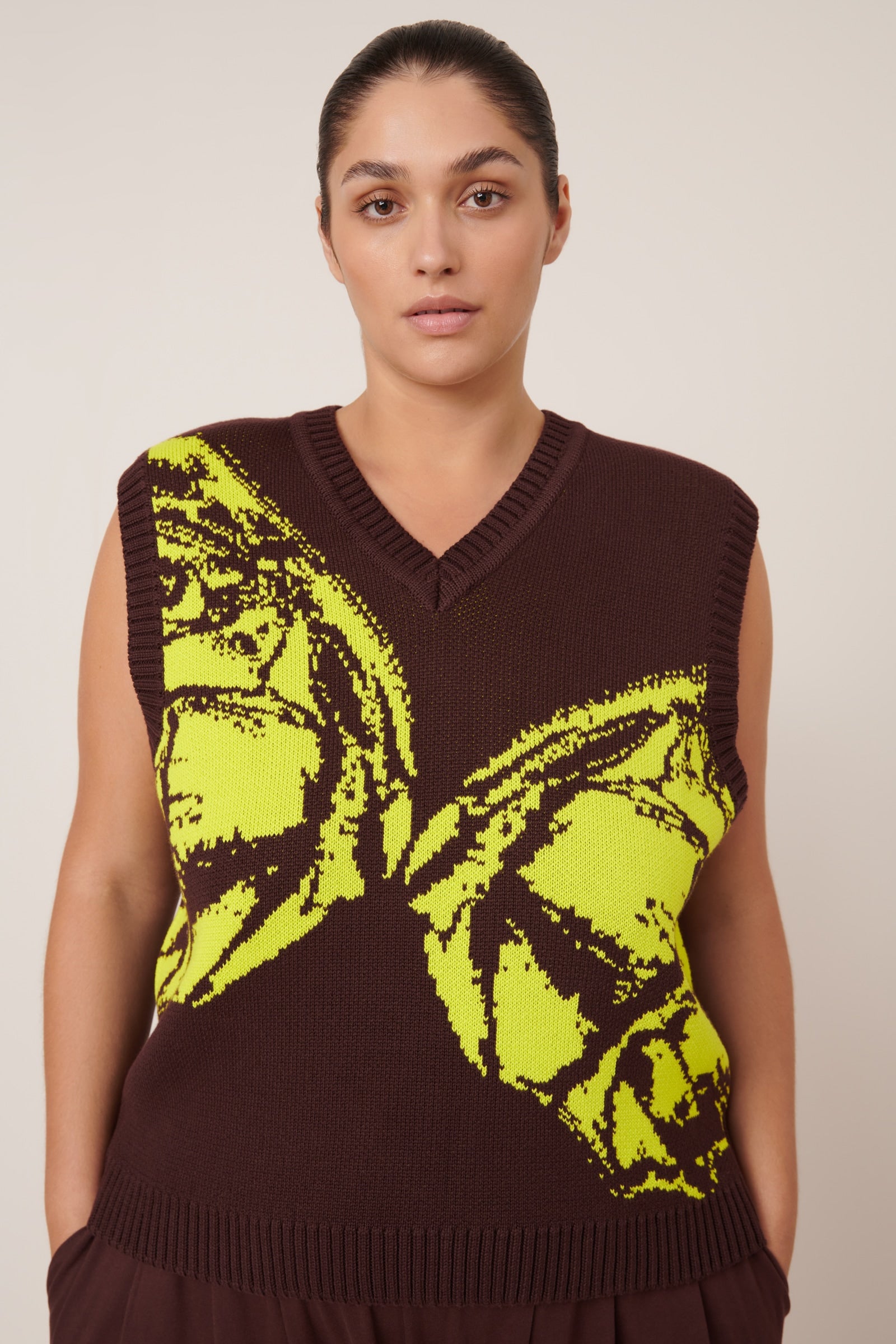 Kowtow - Wingspan Vest - Mahogany