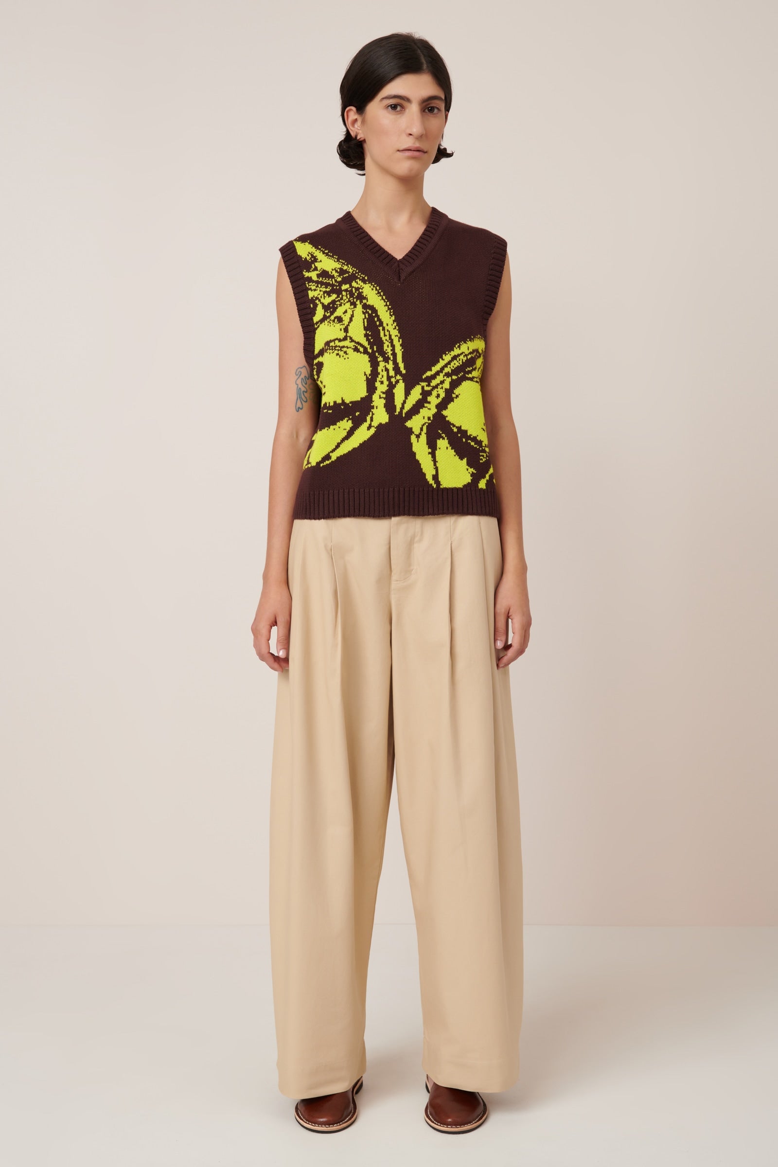 Kowtow - Wingspan Vest - Mahogany
