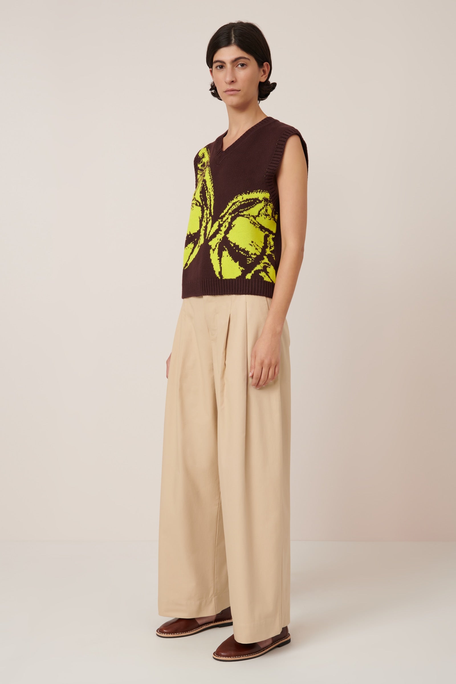 Kowtow - Wingspan Vest - Mahogany