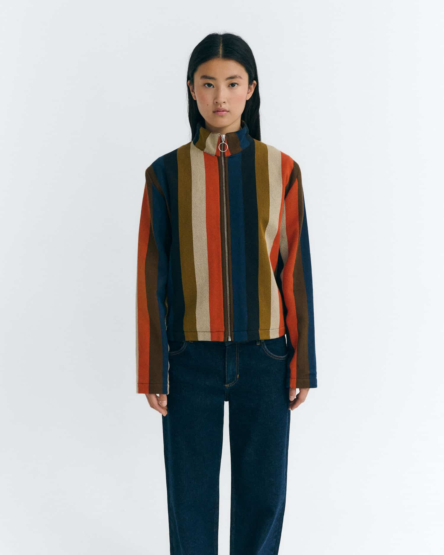 Thinking Mu - Burnley Blanket Ceci jacket - Multicolor