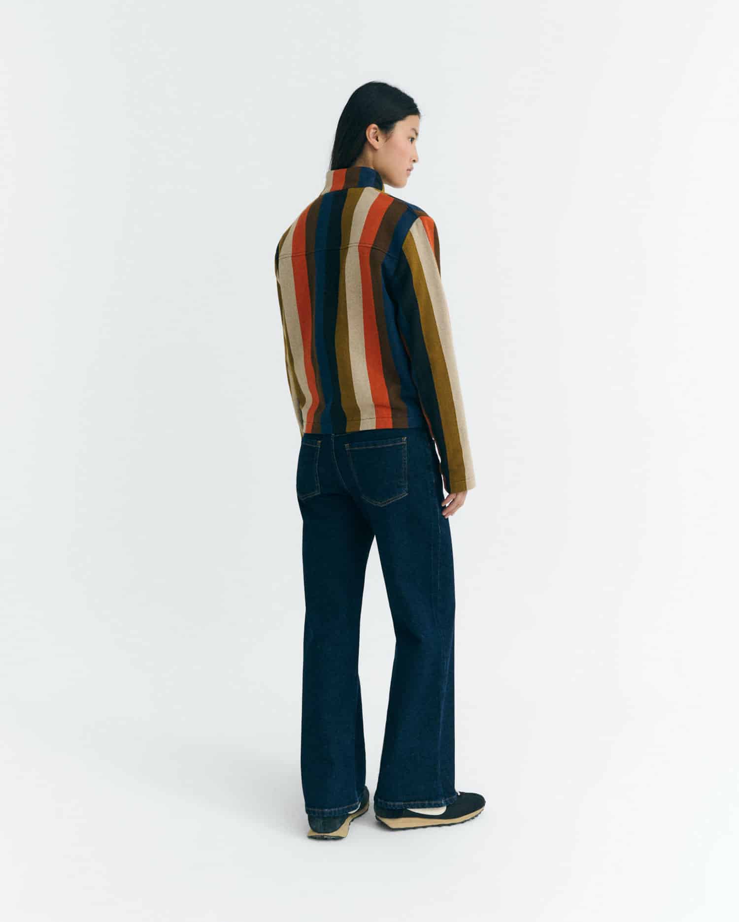 Thinking Mu - Burnley Blanket Ceci jacket - Multicolor