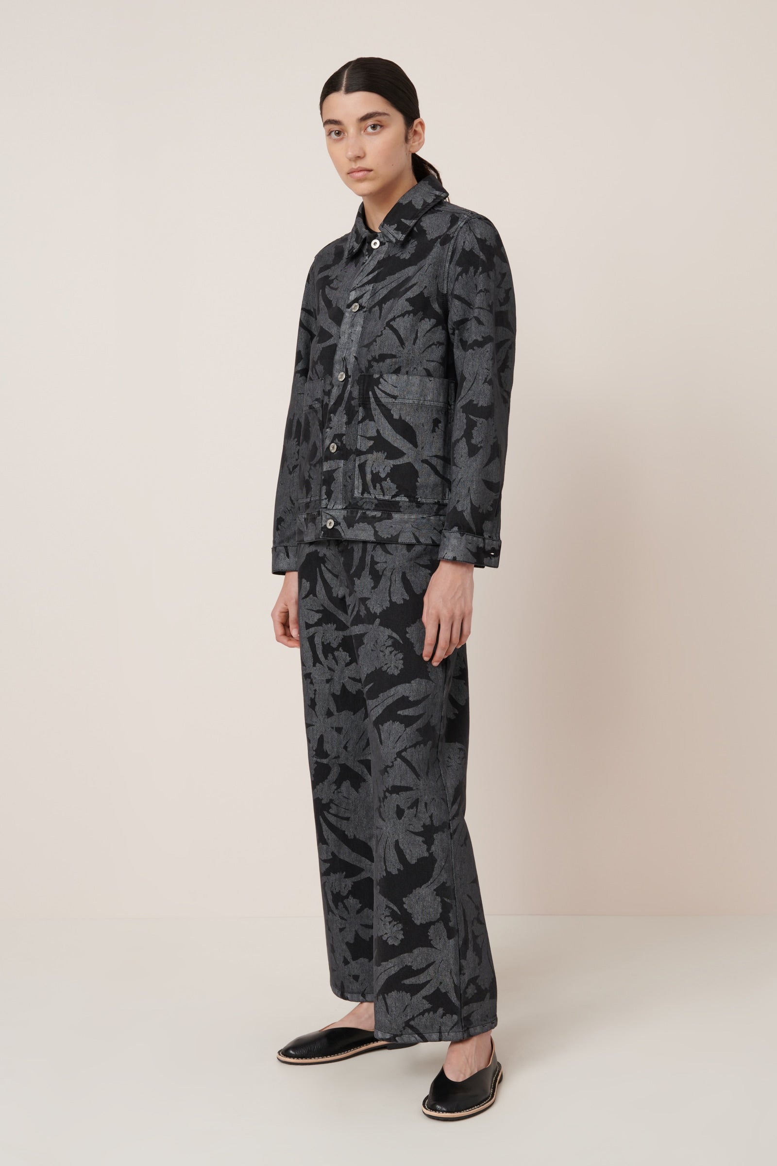 Kowtow - Worker Jacket - Etched Denim