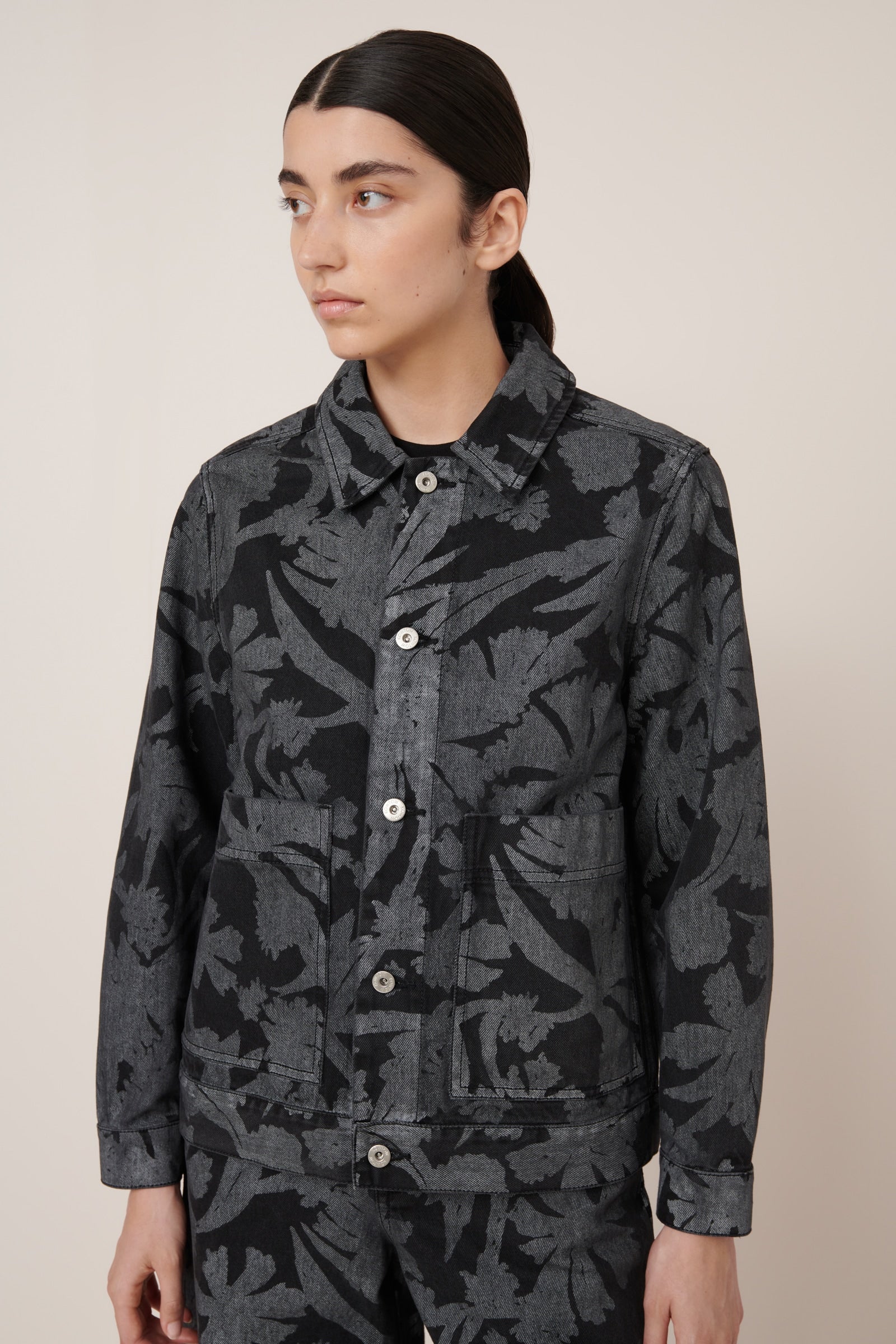 Kowtow - Worker Jacket - Etched Denim