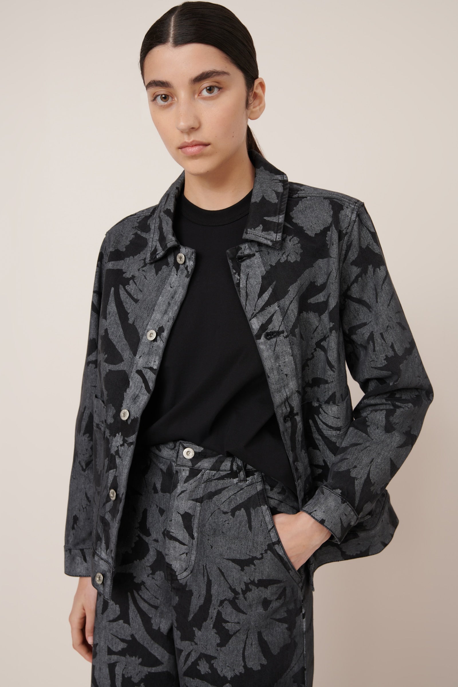 Kowtow - Worker Jacket - Etched Denim
