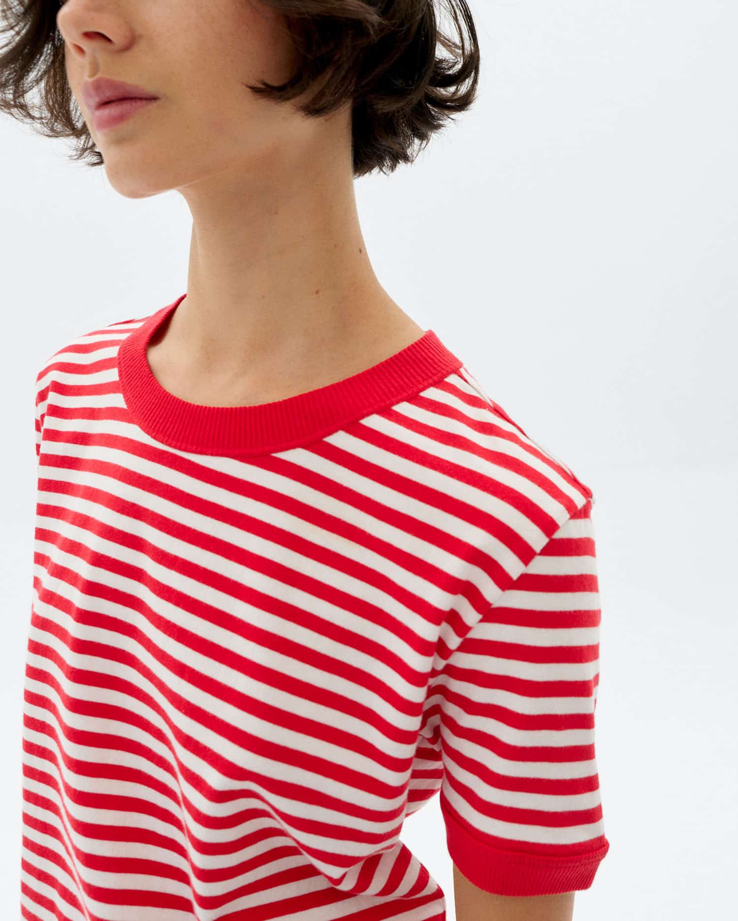 Thinking Mu - Stripes Zowi R T-Shirt - Red