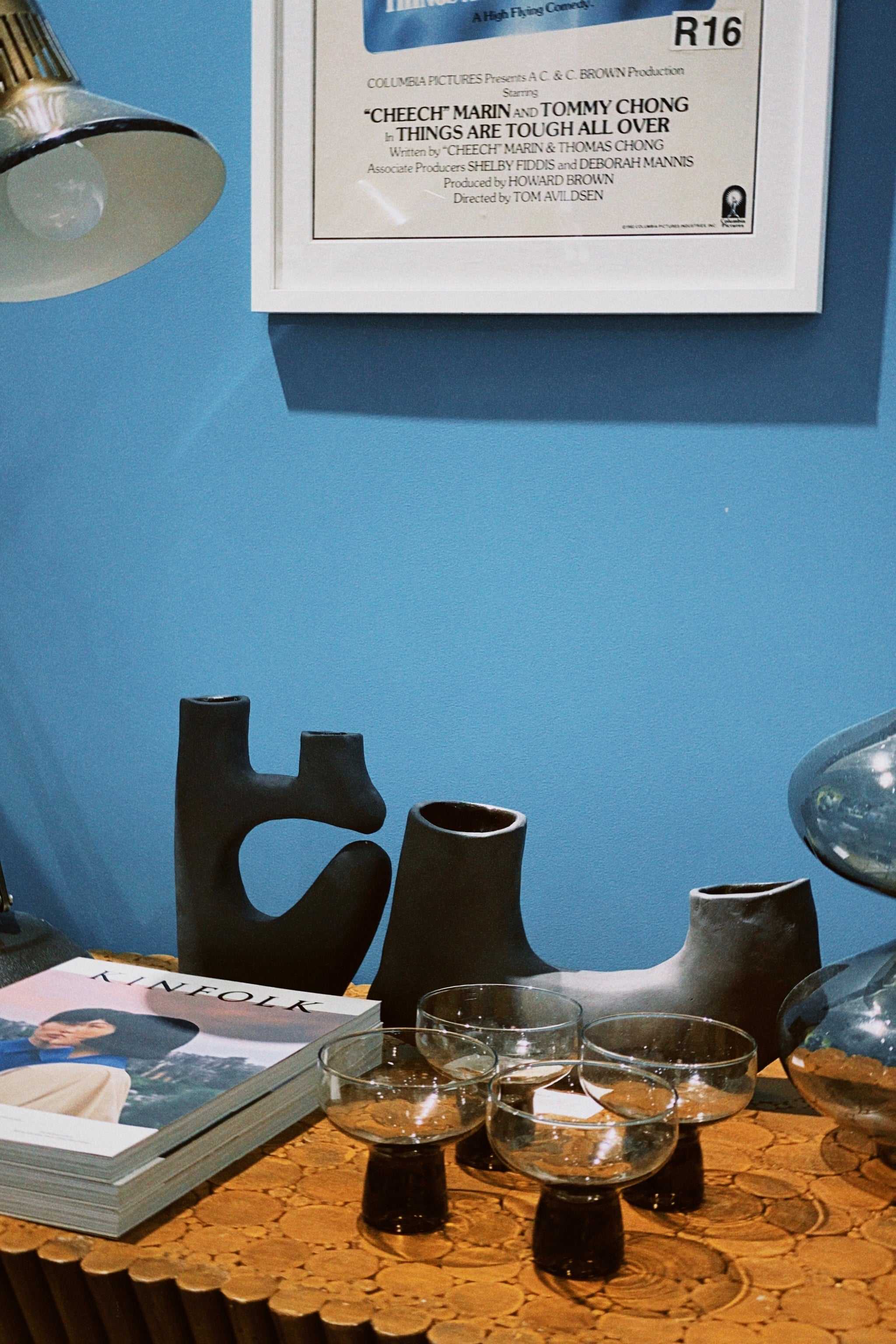 Slab Ceramics - Tubular Vessel - Black