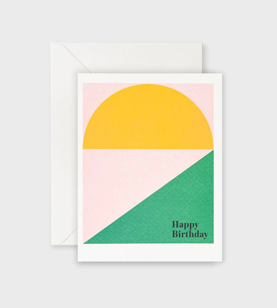 Lettuce - Happy Birthday Shapes Card
