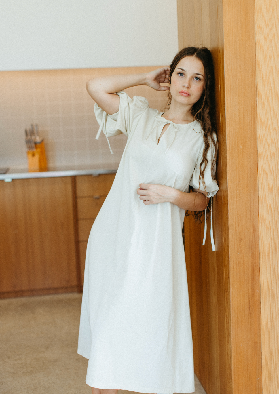 Mane - Lovelock Dress - Oat