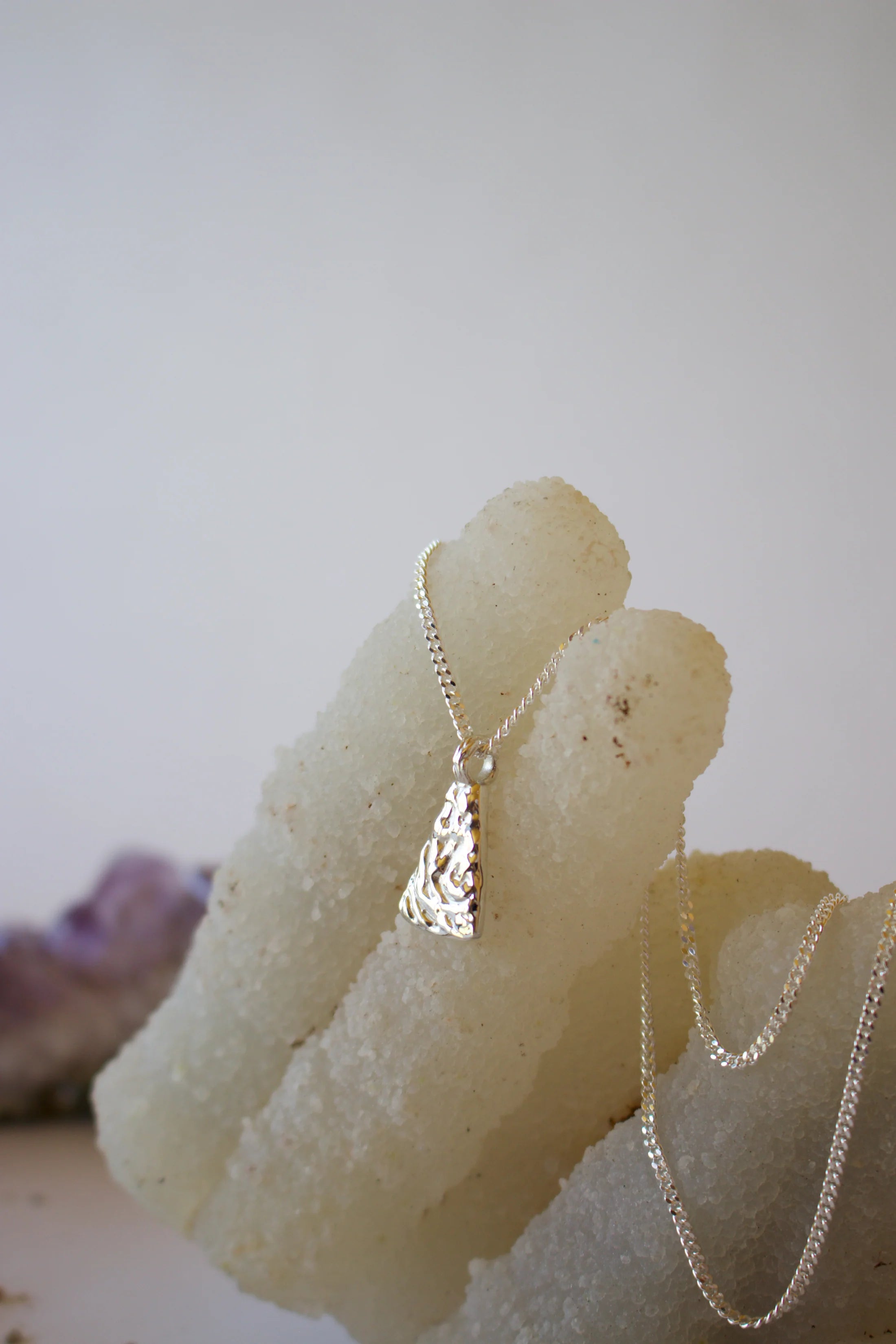 Jassher - Lapilli Pendant - Sterling Silver