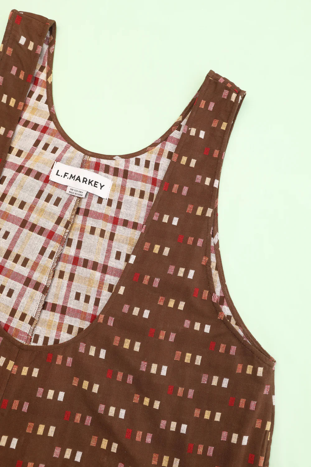 L.F. Markey - Basic Jumpsuit - Chocolate Jacquard