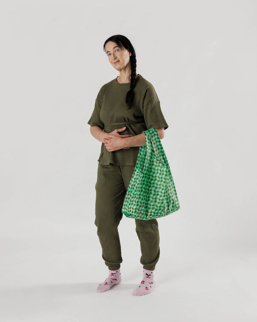 Baggu - Standard Baggu - Wavy Gingham Green