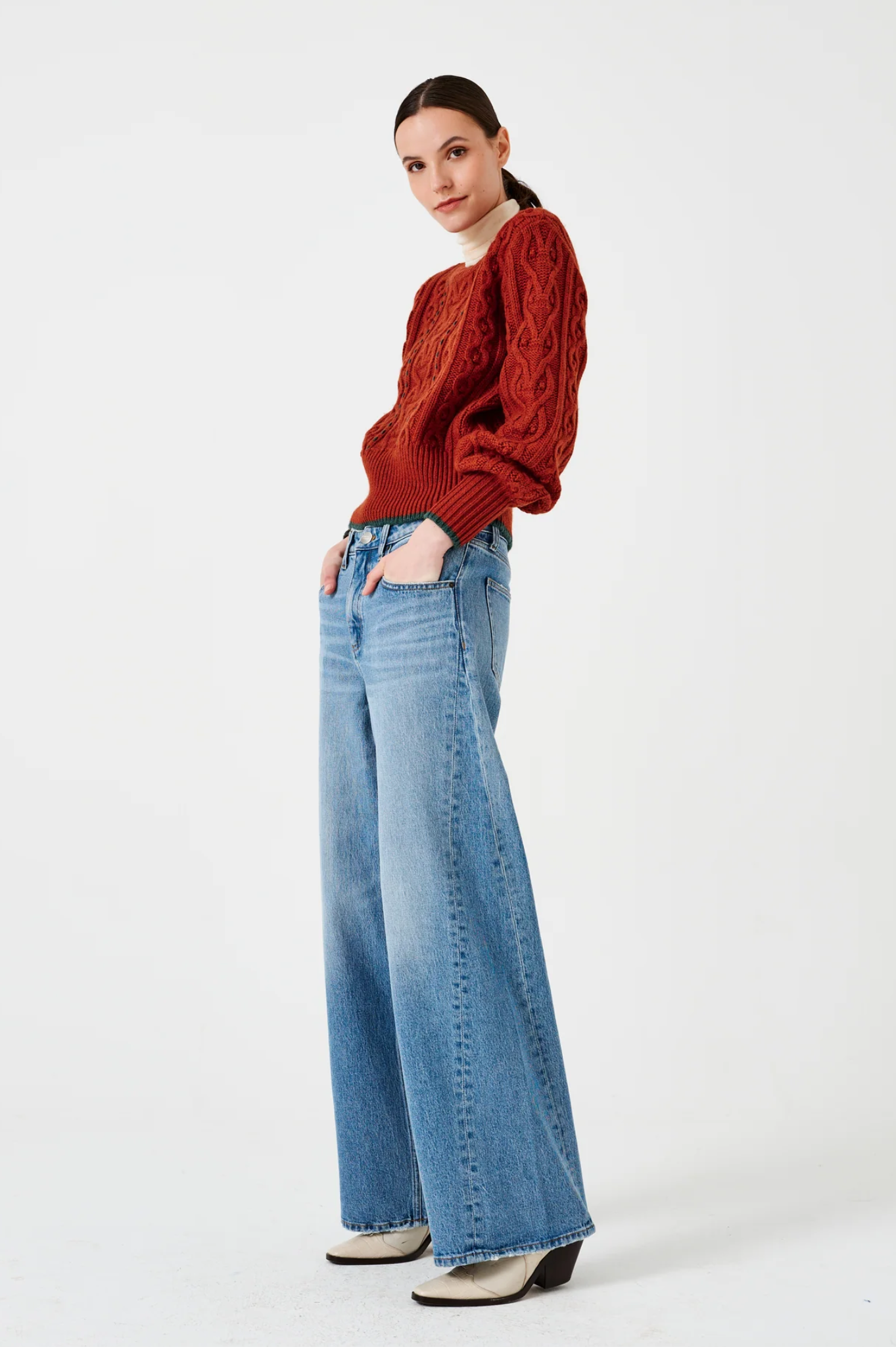 Seventy + Mochi - Gracie Twisted Jean - Rodeo Vintage