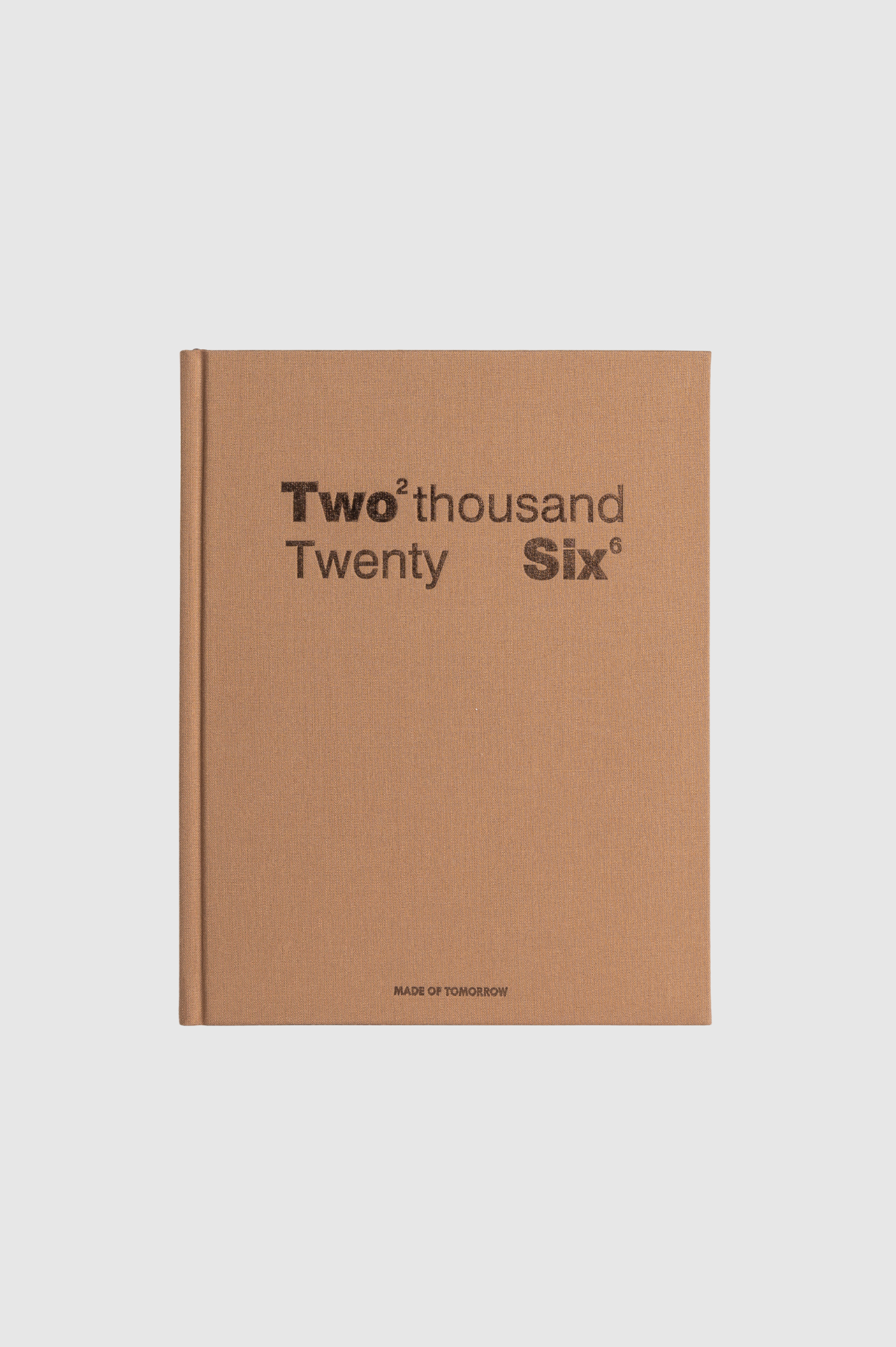 Made of Tomorrow - 2026 Grand Daily Diary - Classic - Toffee