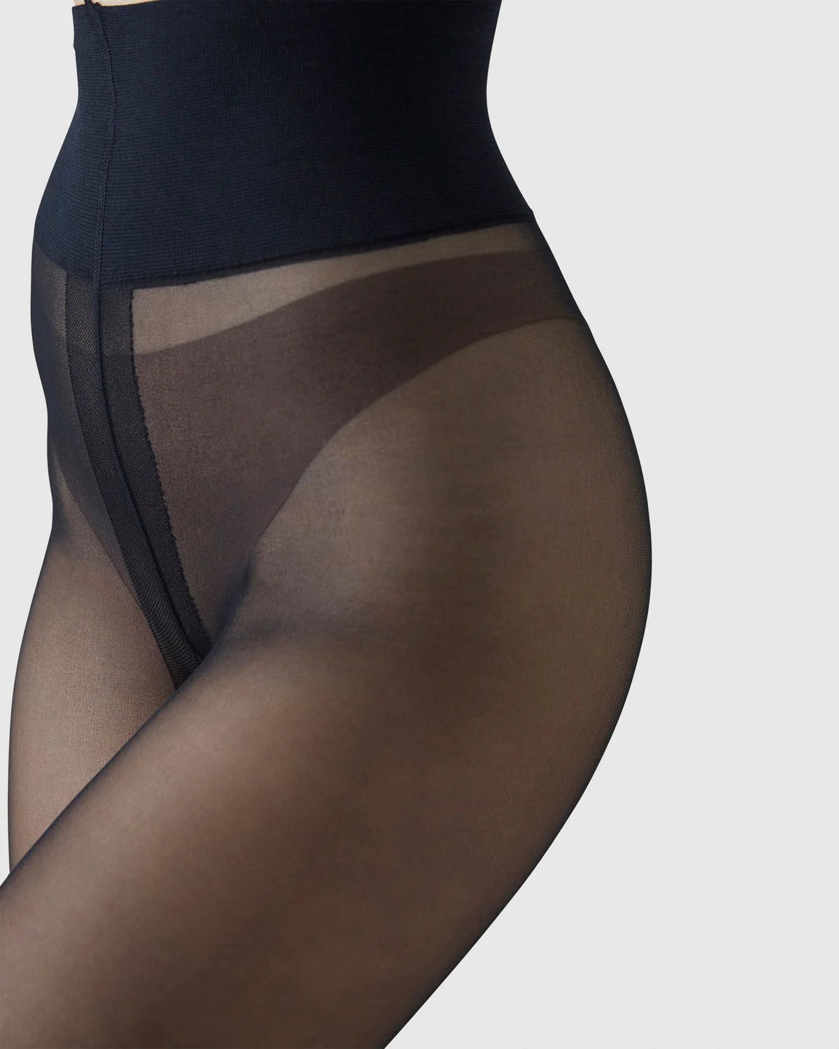 Swedish Stockings - Malva Ladder Resistant Tights - Black