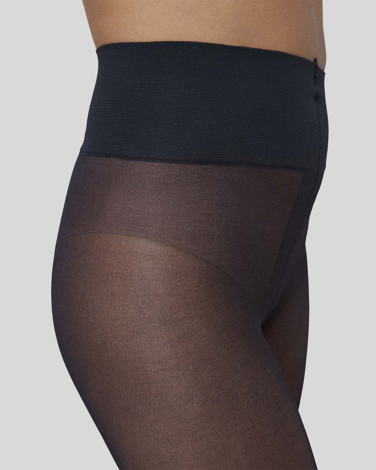 Swedish Stockings - Malva Ladder Resistant Tights - Black