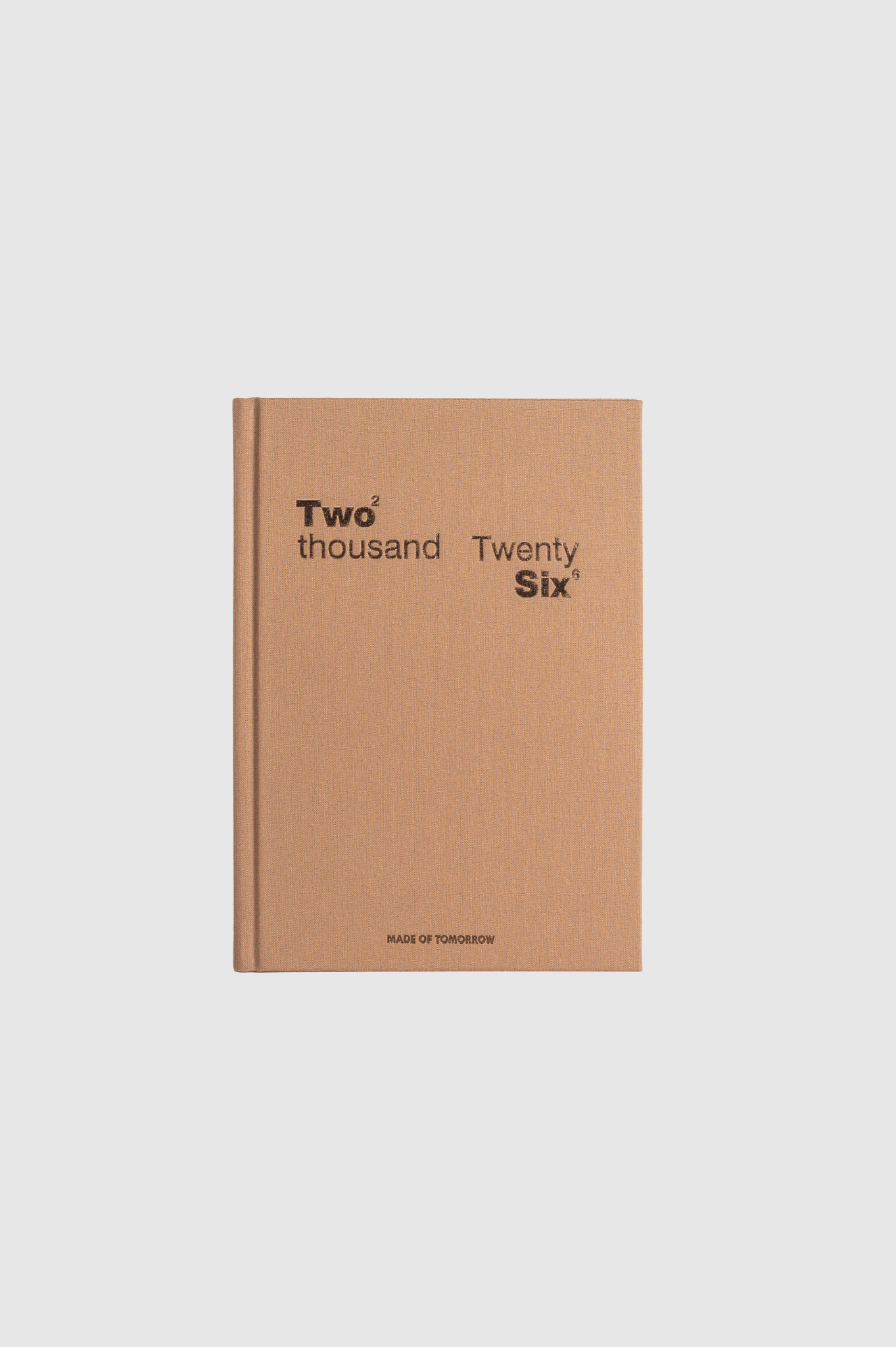 Made of Tomorrow - 2026 A5 Weekly Diary - Classic - Toffee