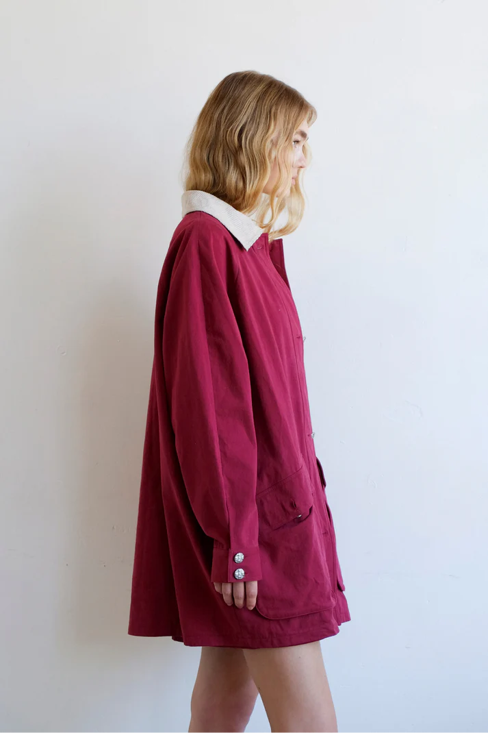 Commonplace Essentials - Down the Line Jacket - Maroon