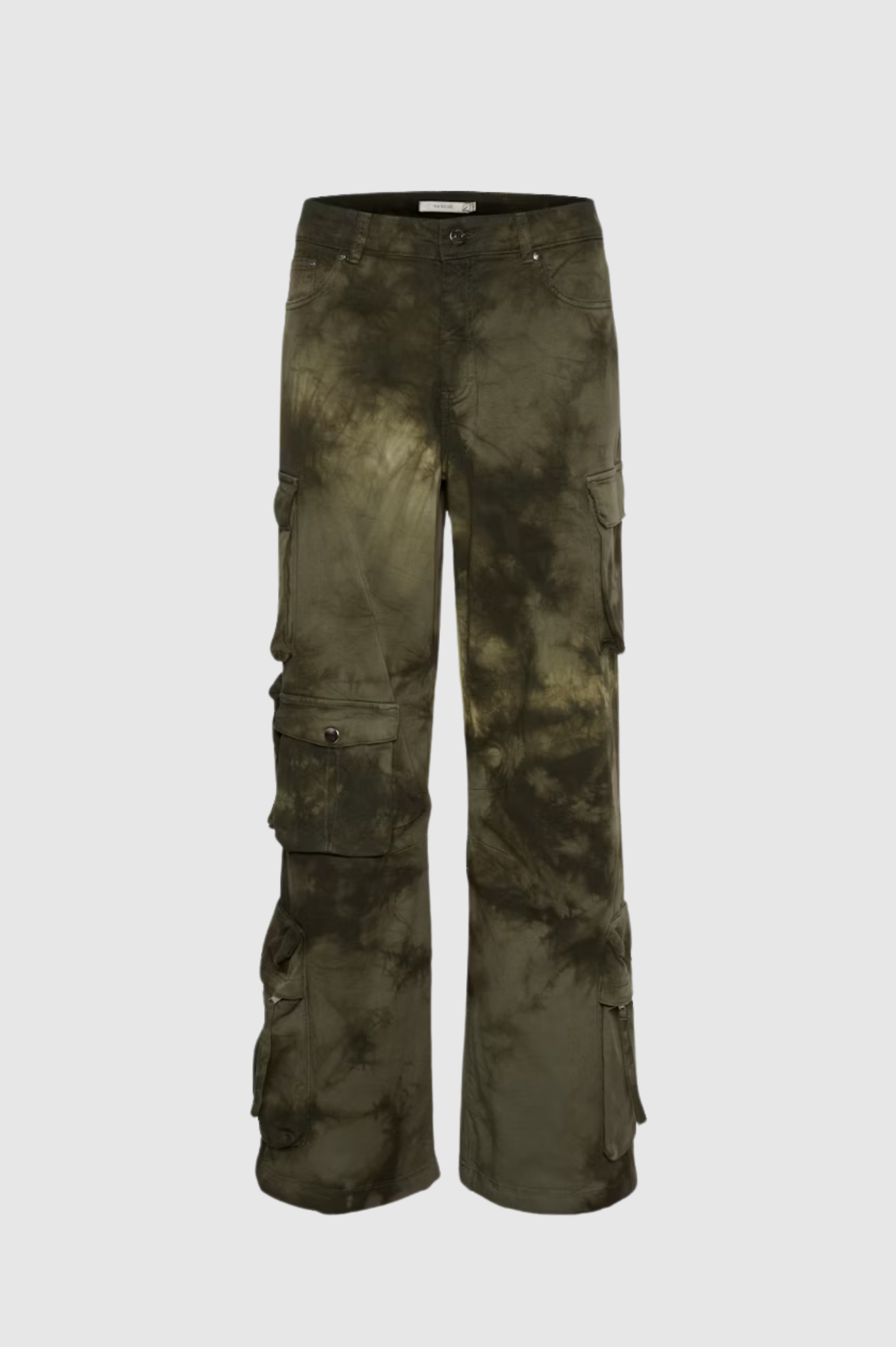 Gestuz - CamolyGZ Trousers - Green Tie Dye