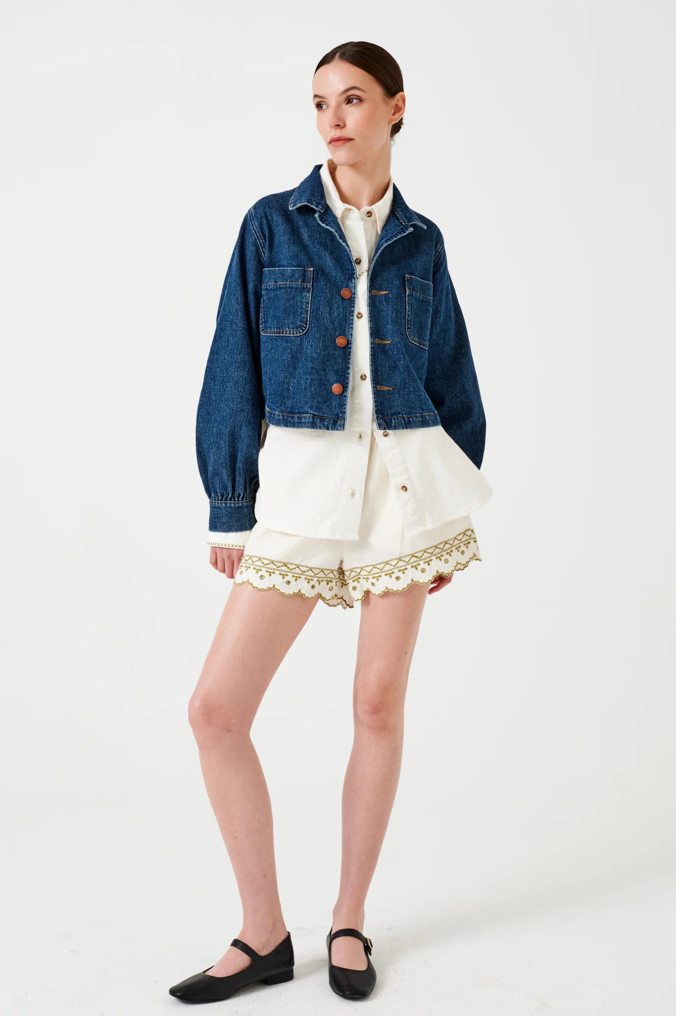 Seventy + Mochi - Sophie Short - Ecru