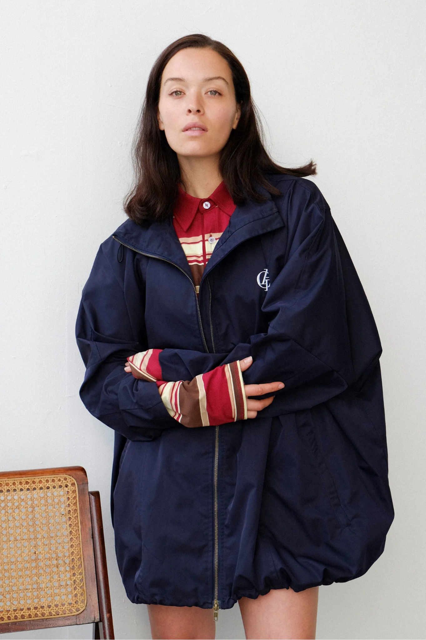 Commonplace - Bentley Windbreaker - Navy