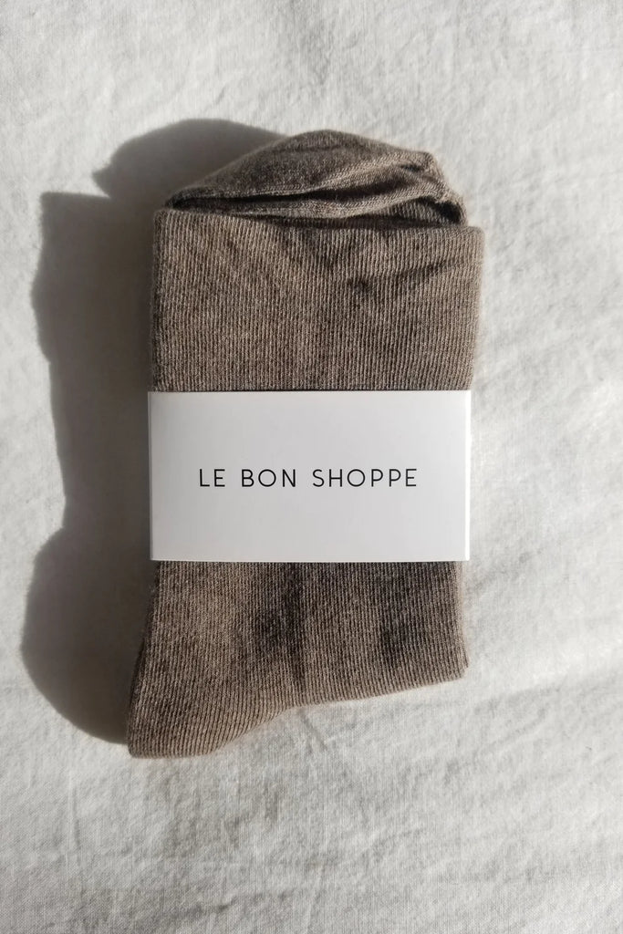 Le Bon Shoppe - Sneaker Socks - Cocoa