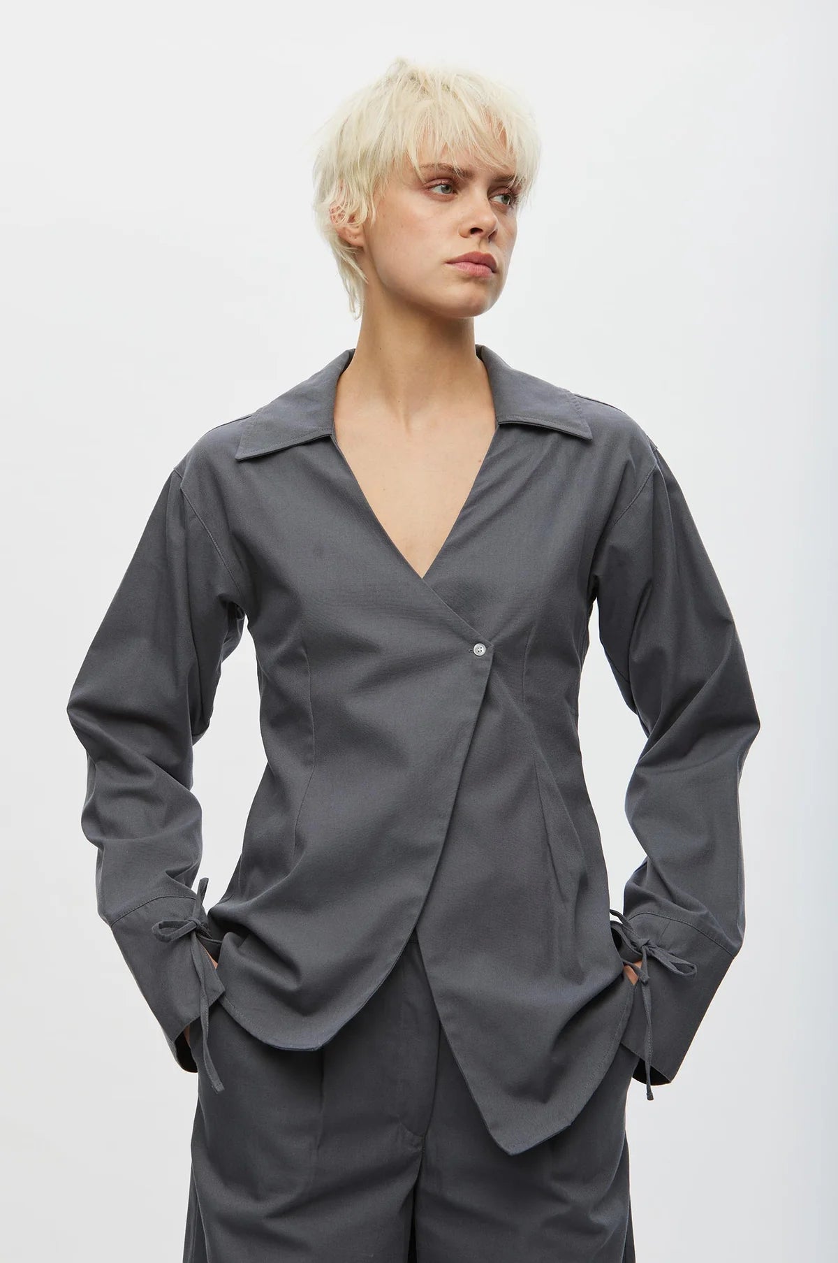 Oval Square - Ely Shirt - Ultimate Grey