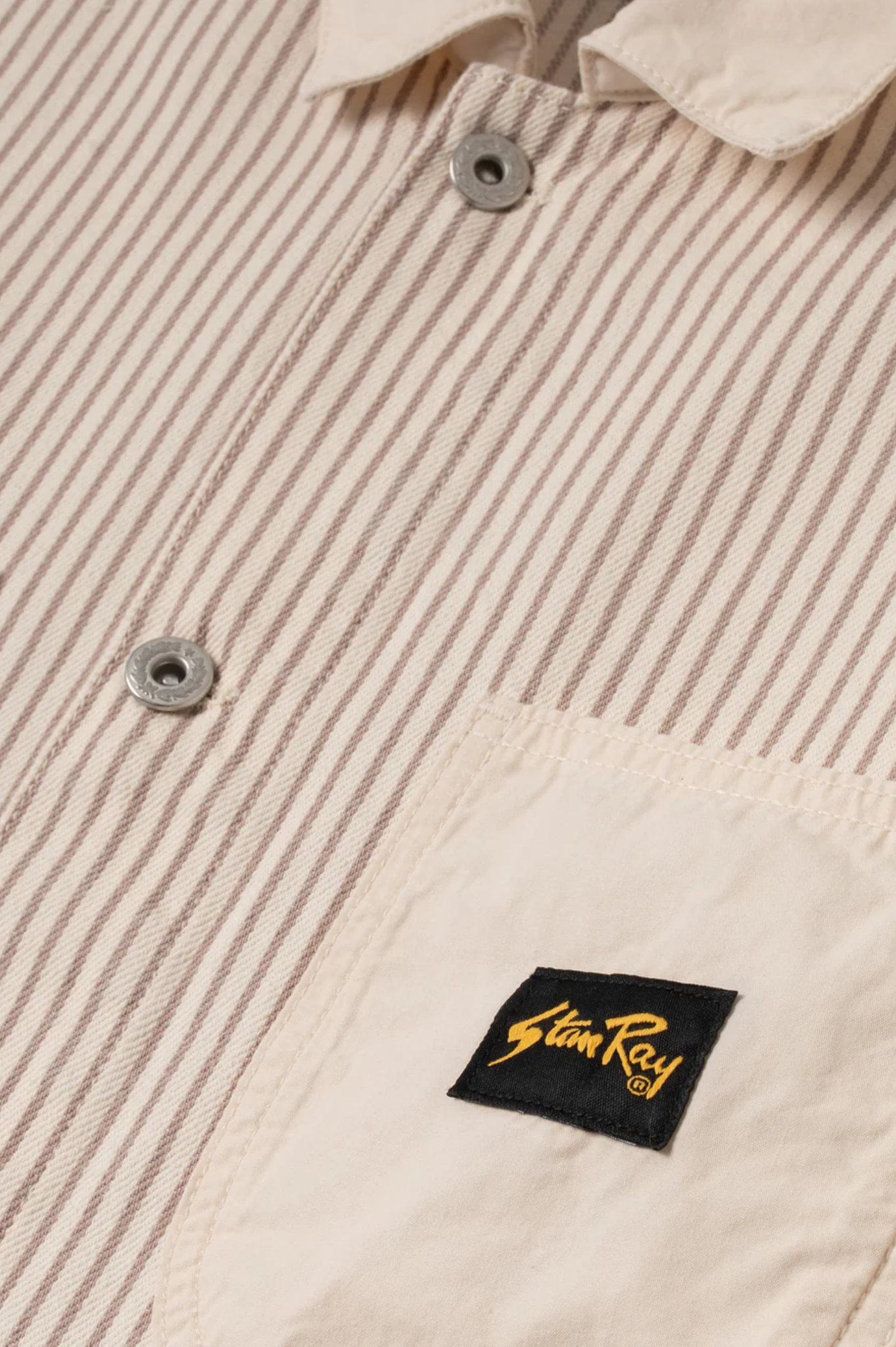 Stan Ray - Coverall Jacket - Hickory Mix