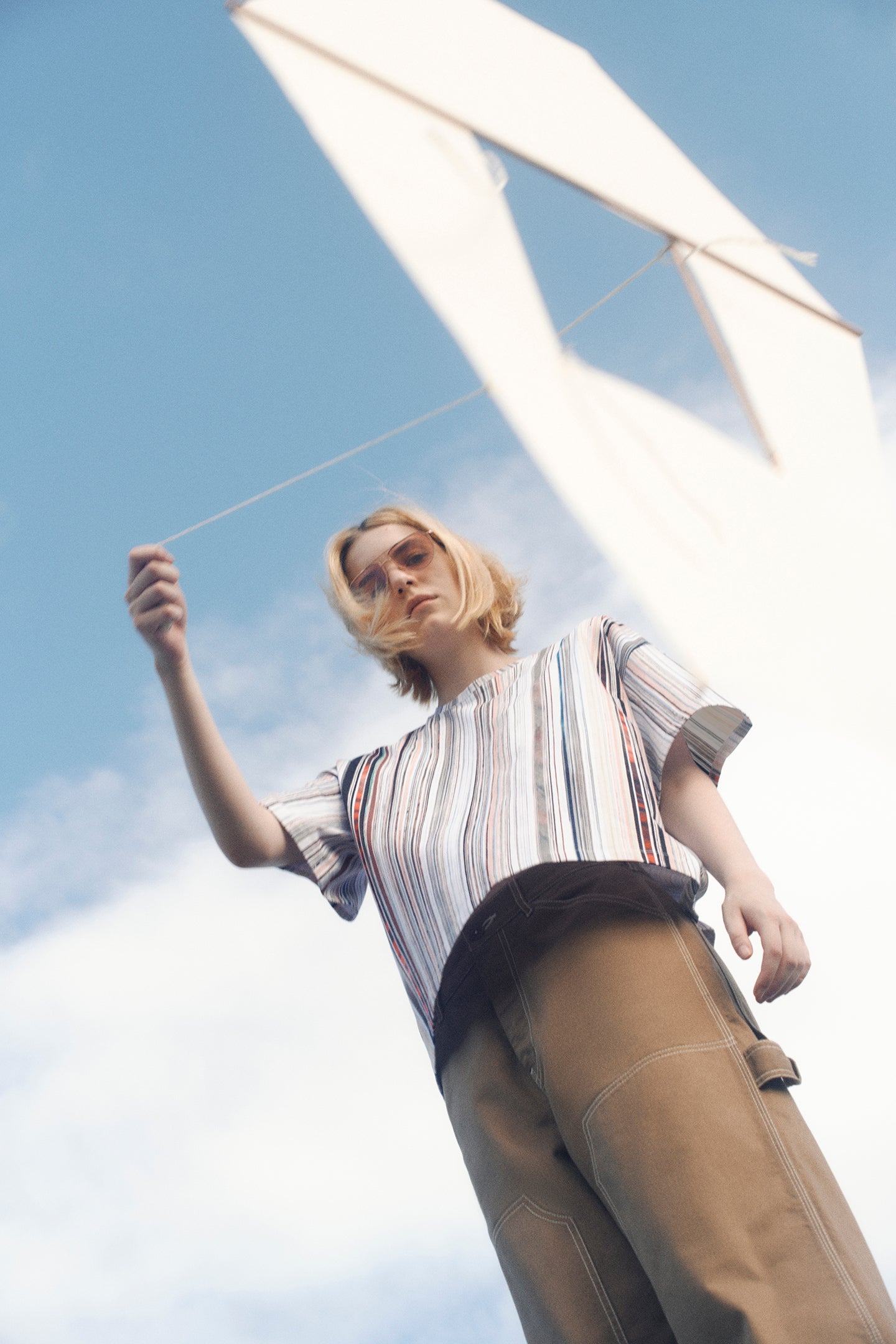 Kowtow - Library Tee - Library Stripe