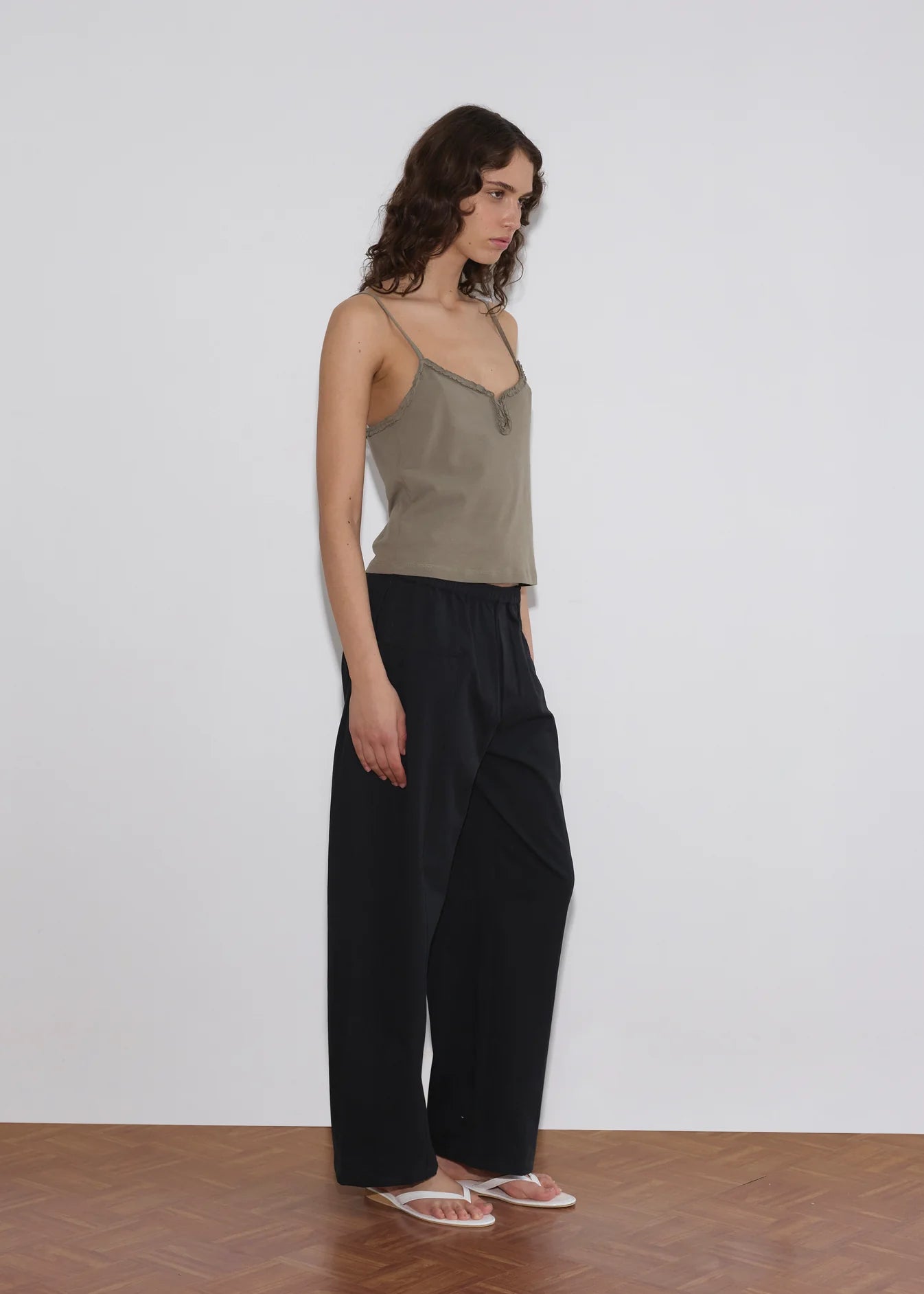 Deiji Studios - Clasp Singlet - Khaki