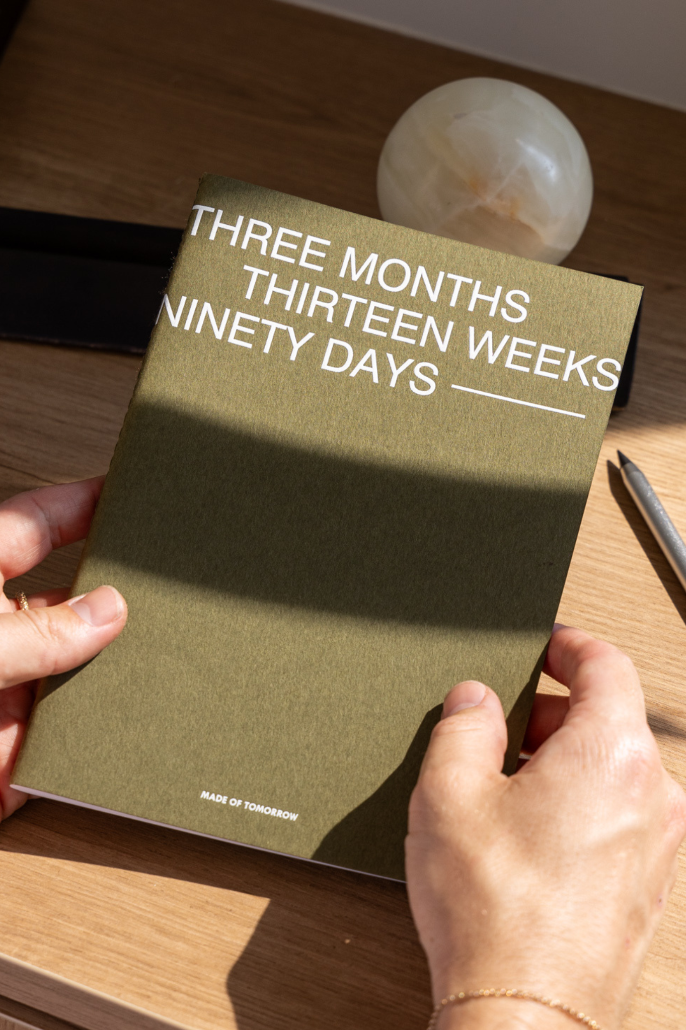 Made of Tomorrow - Three Monthly Planner - Khaki