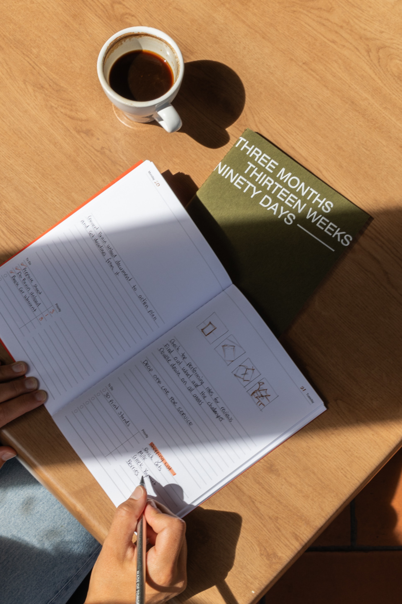 Made of Tomorrow - Three Monthly Planner - Khaki