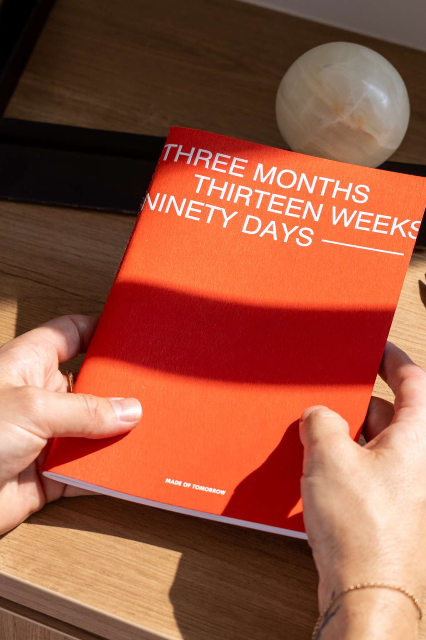 Made of Tomorrow - Three Monthly Planner - Guava
