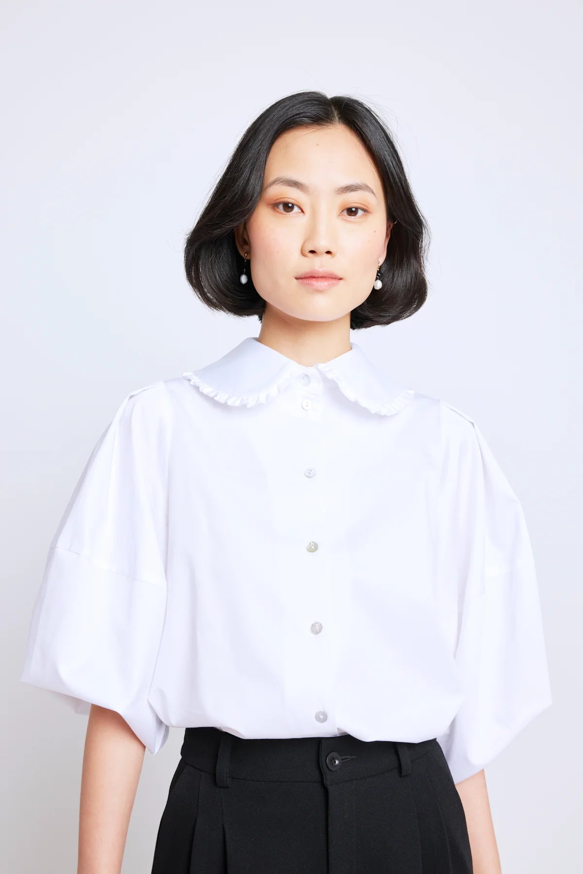 Twenty-Seven Names - Learn Through Play Blouse - White