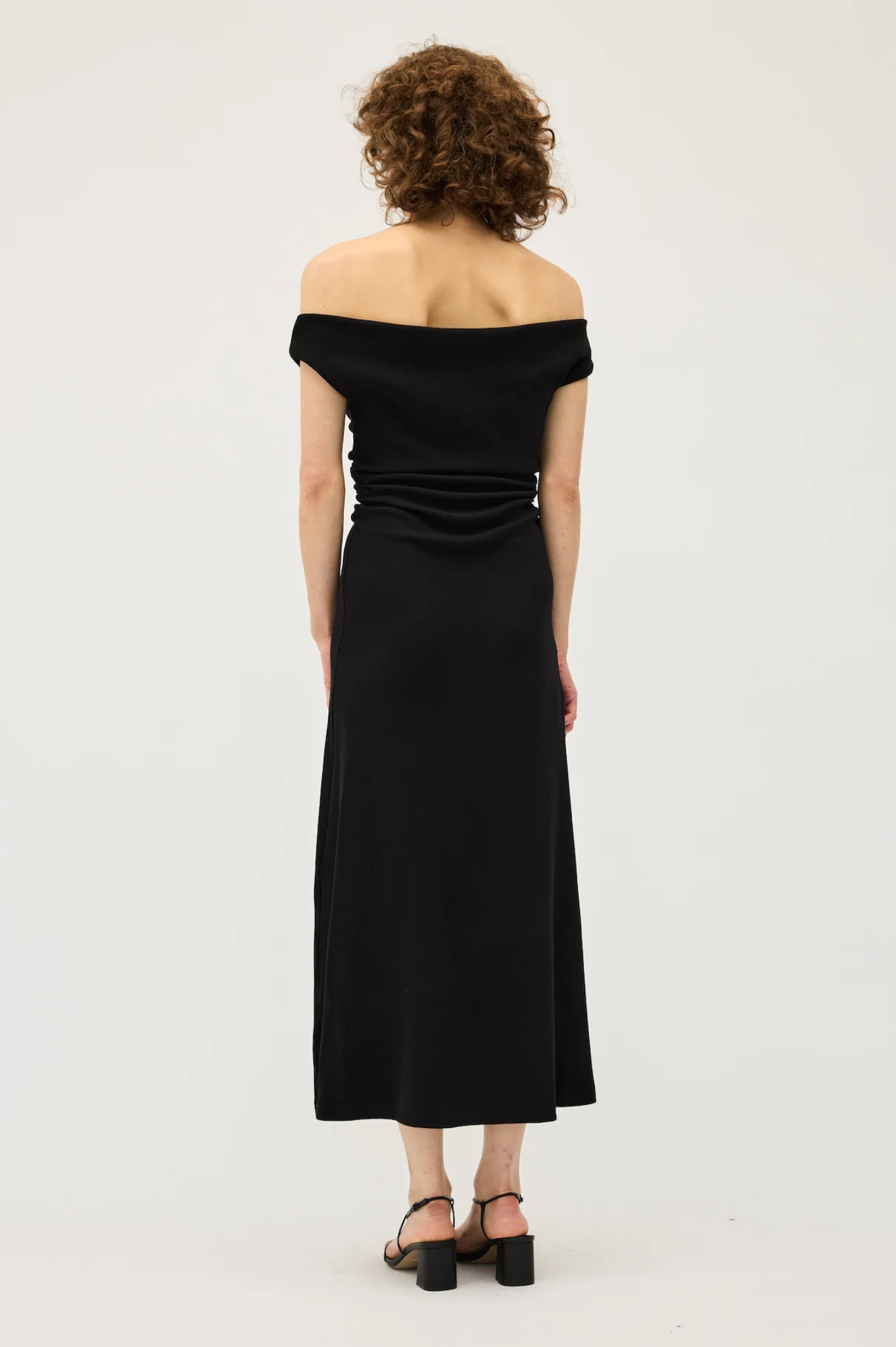 Dominique Healy - Niveah Dress - Black Rib