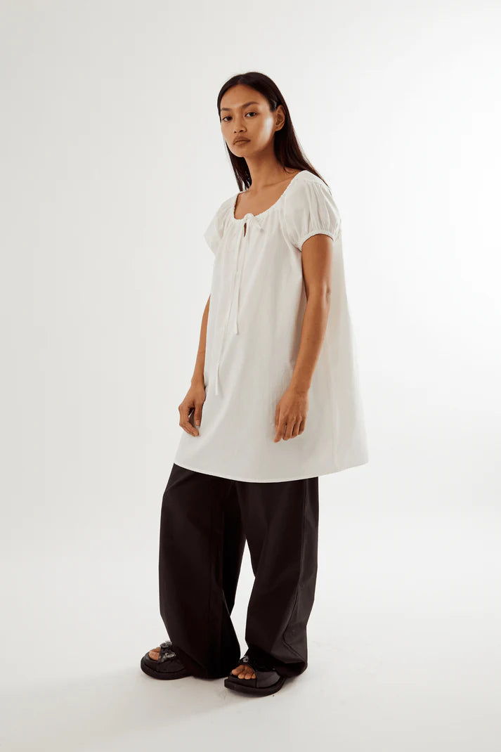 Commonplace - Garden Shed Dress - White