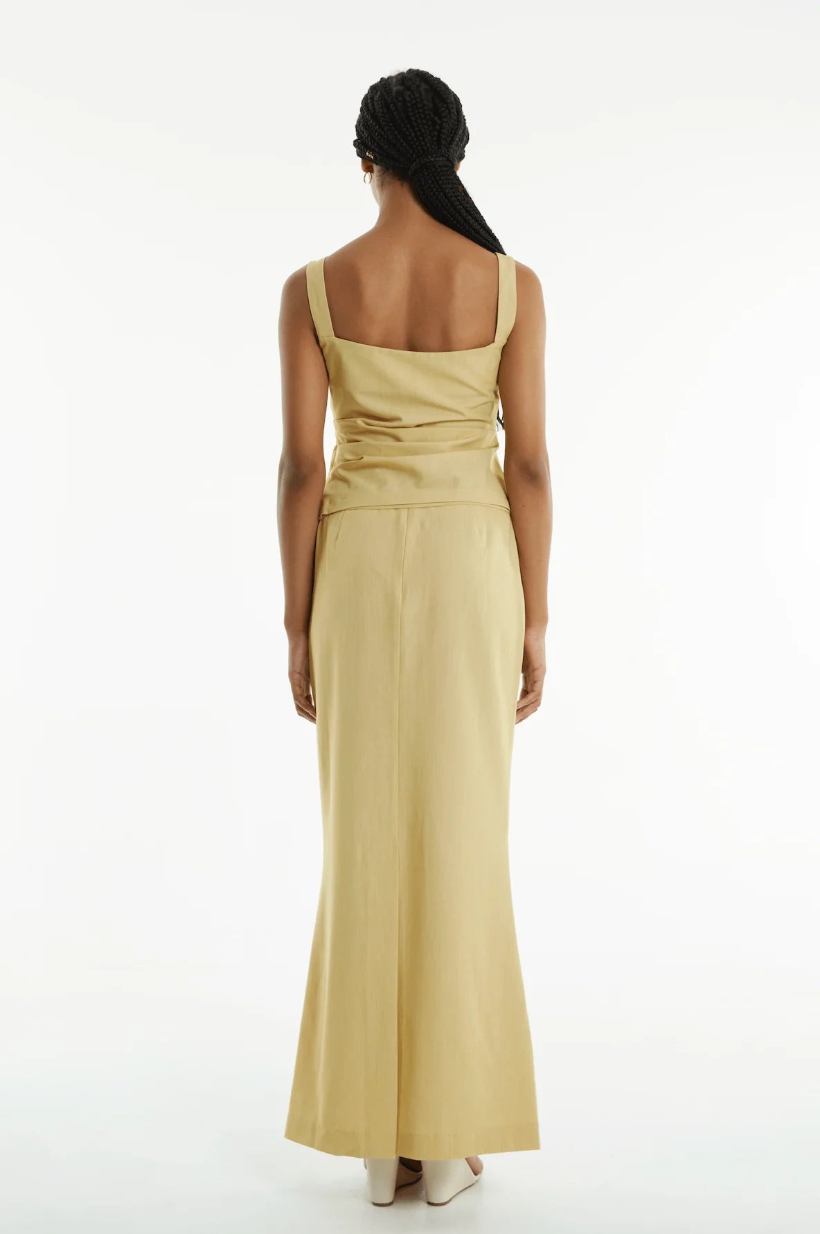 Third Form - Paradigm Tucked Camisole - Citrus