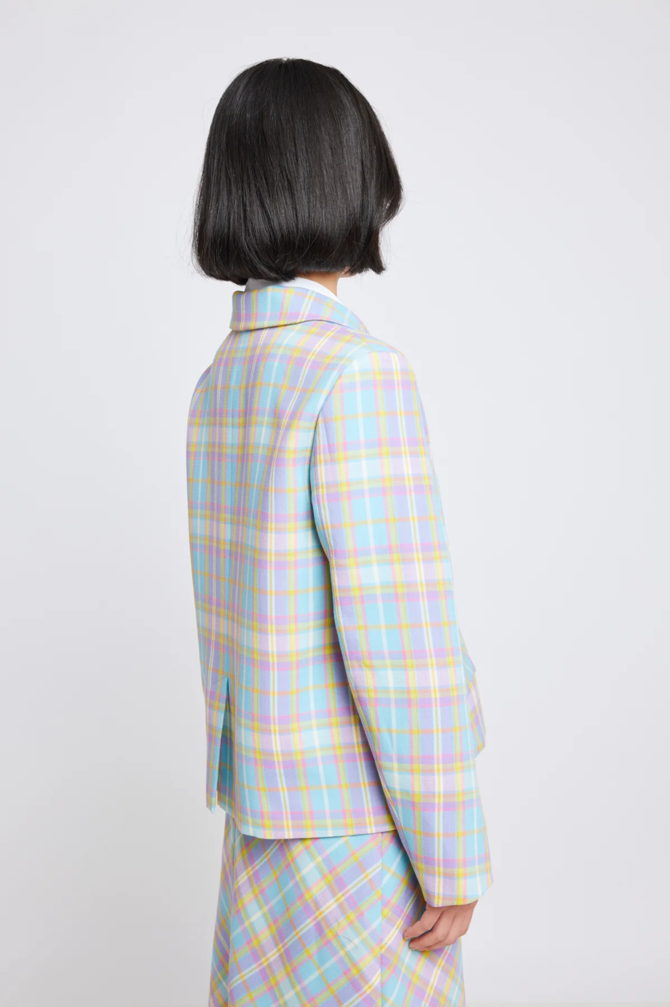 Twenty-Seven Names - Perpetual Motion Jacket - Pastel Check