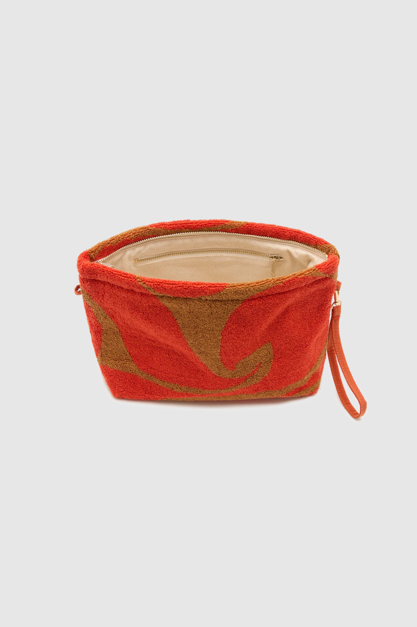 Soleil Soleil - Towelling Pouch - Wave Spice