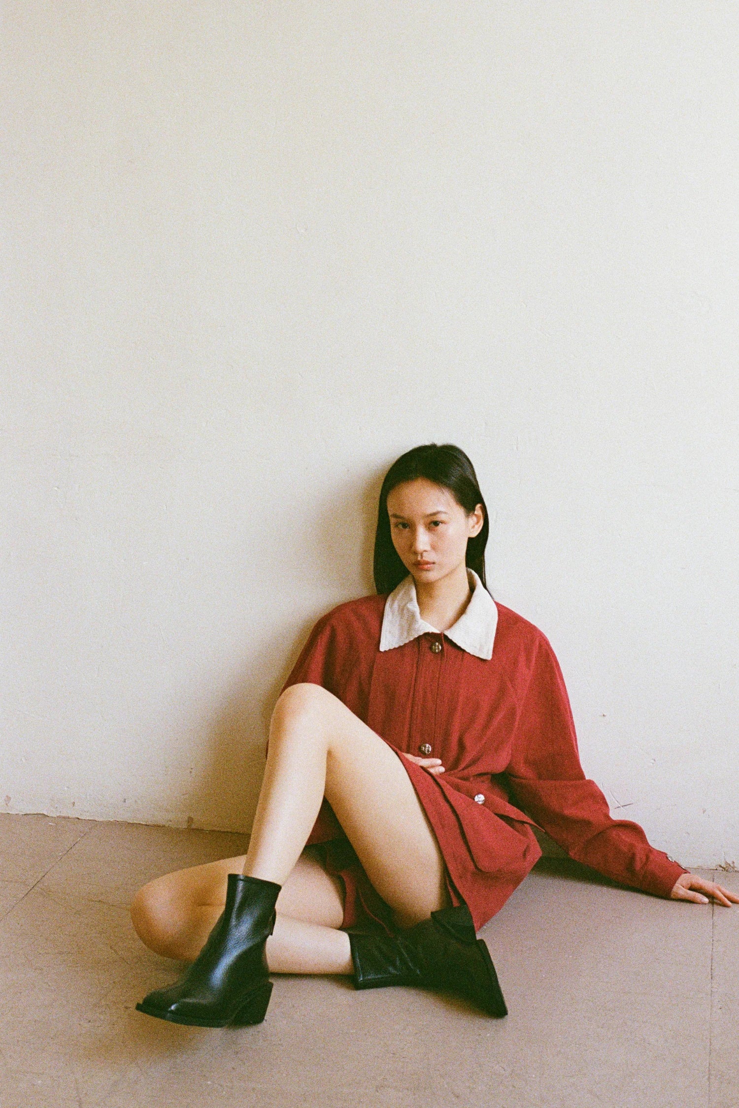 Commonplace Essentials - Brooklyn Square Toe Boot - Black