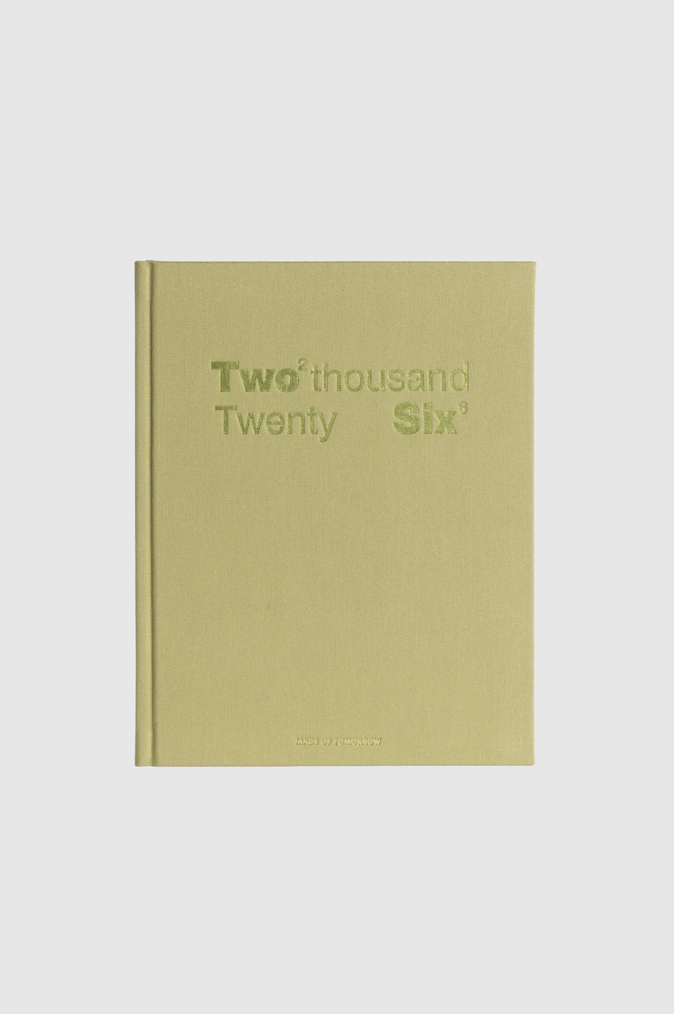 Made of Tomorrow - 2026 Grand Daily Diary - Classic - Matcha