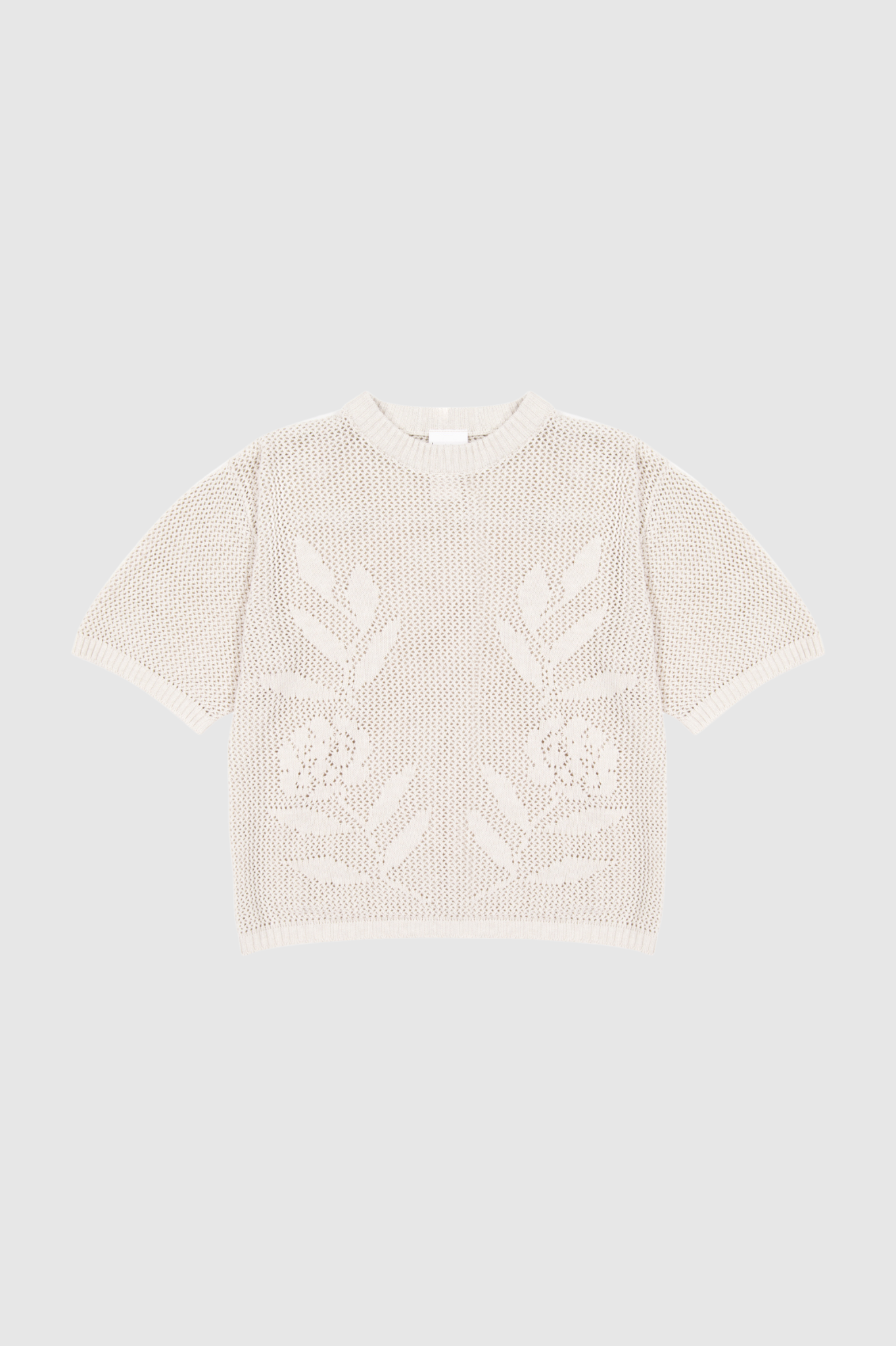 Kowtow - Rosa Tee - Oat Melange