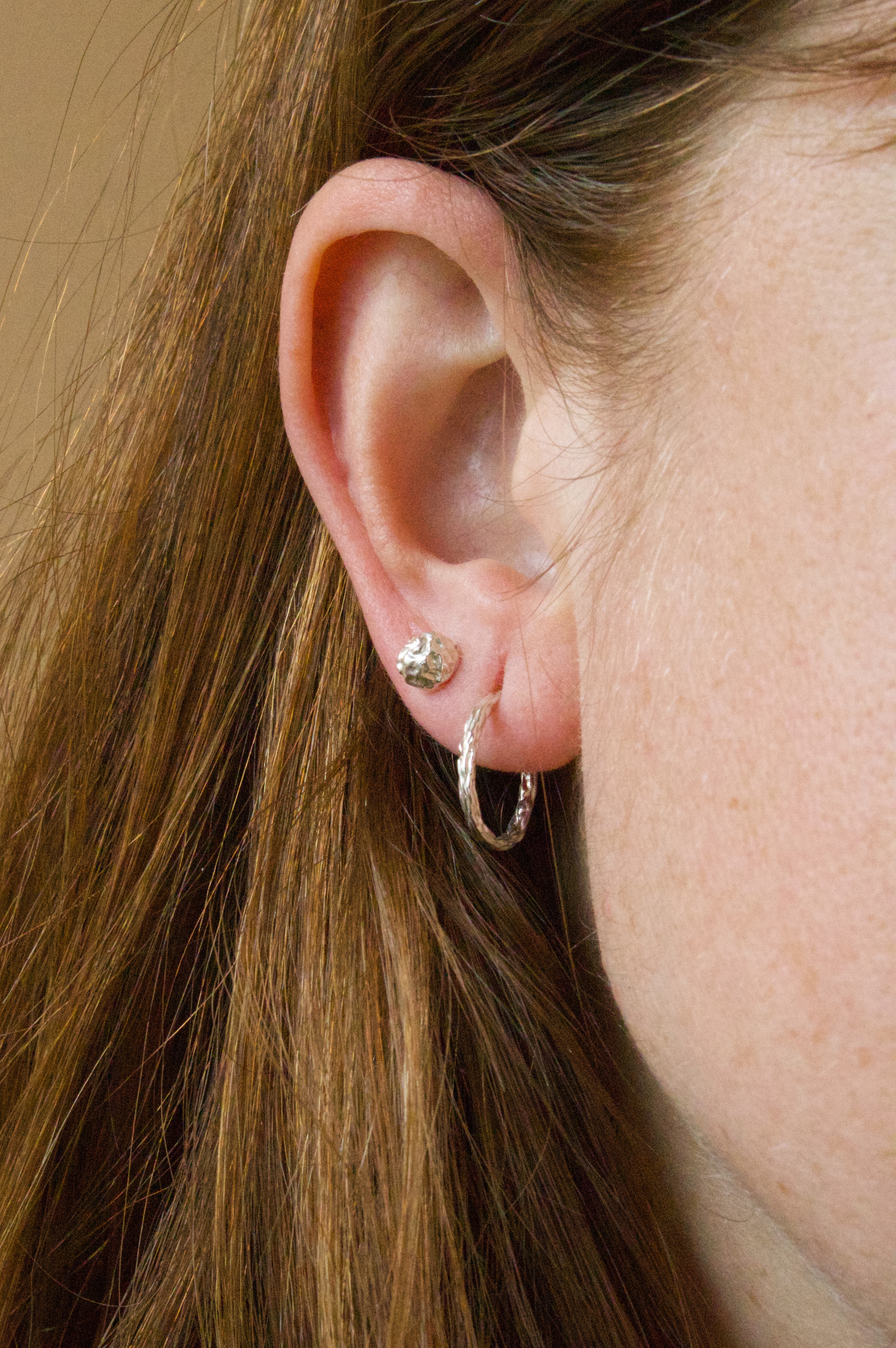 Jassher - Tephra Studs - Sterling Silver