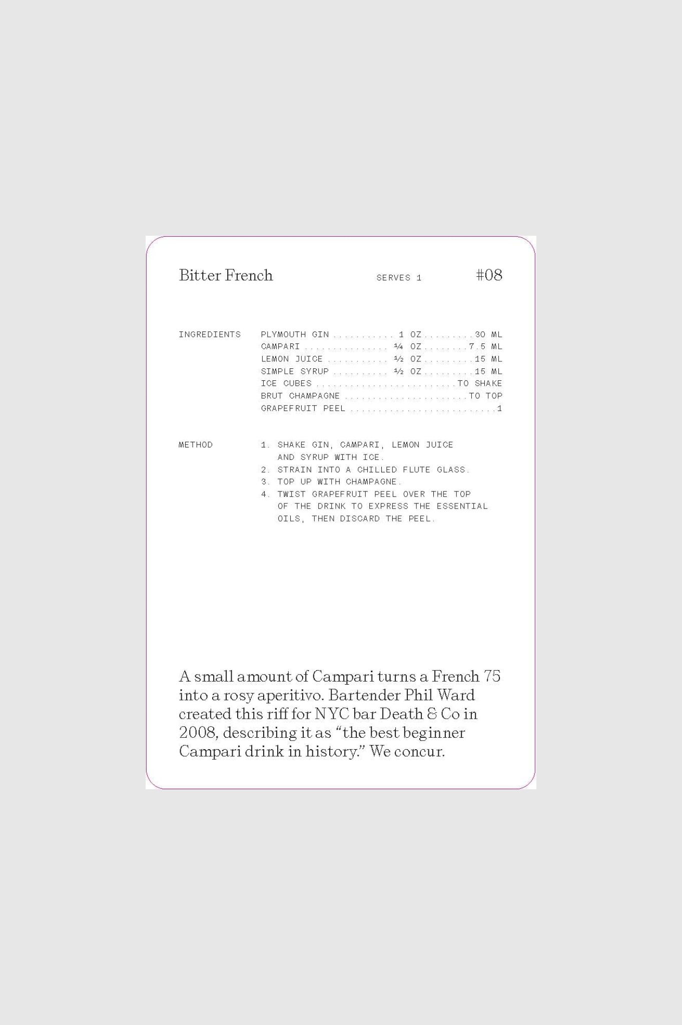 The Cocktail Cabinet: Spritz