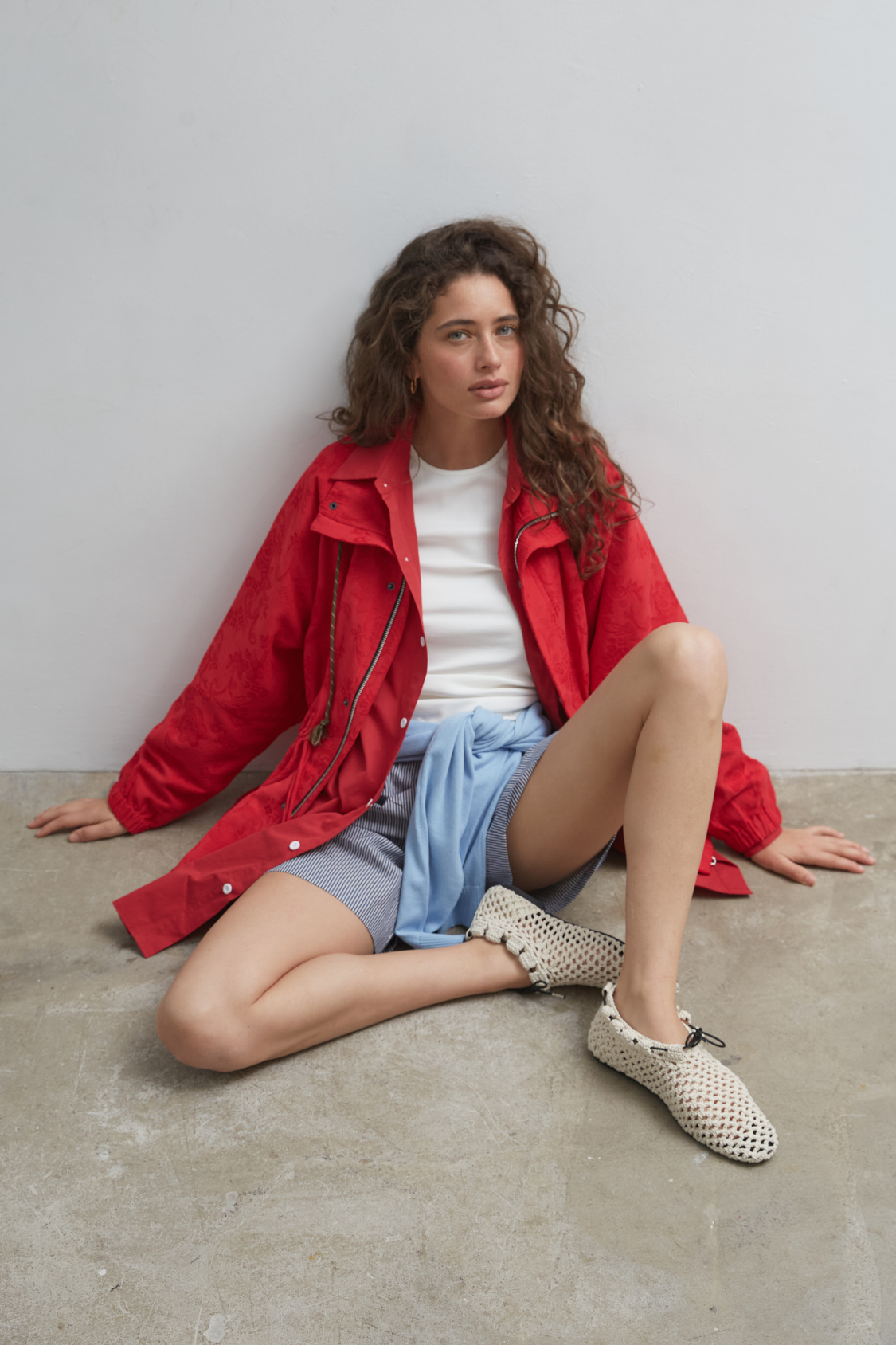 Commonplace - Wayfinder Pull In Jacket - Red