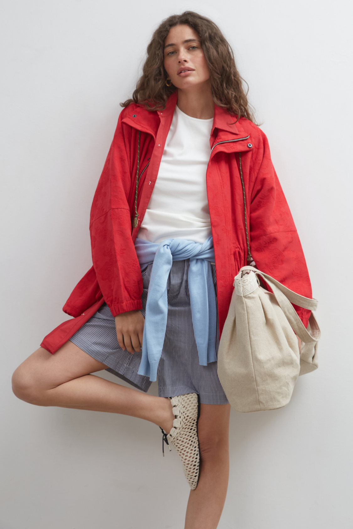 Commonplace - Wayfinder Pull In Jacket - Red