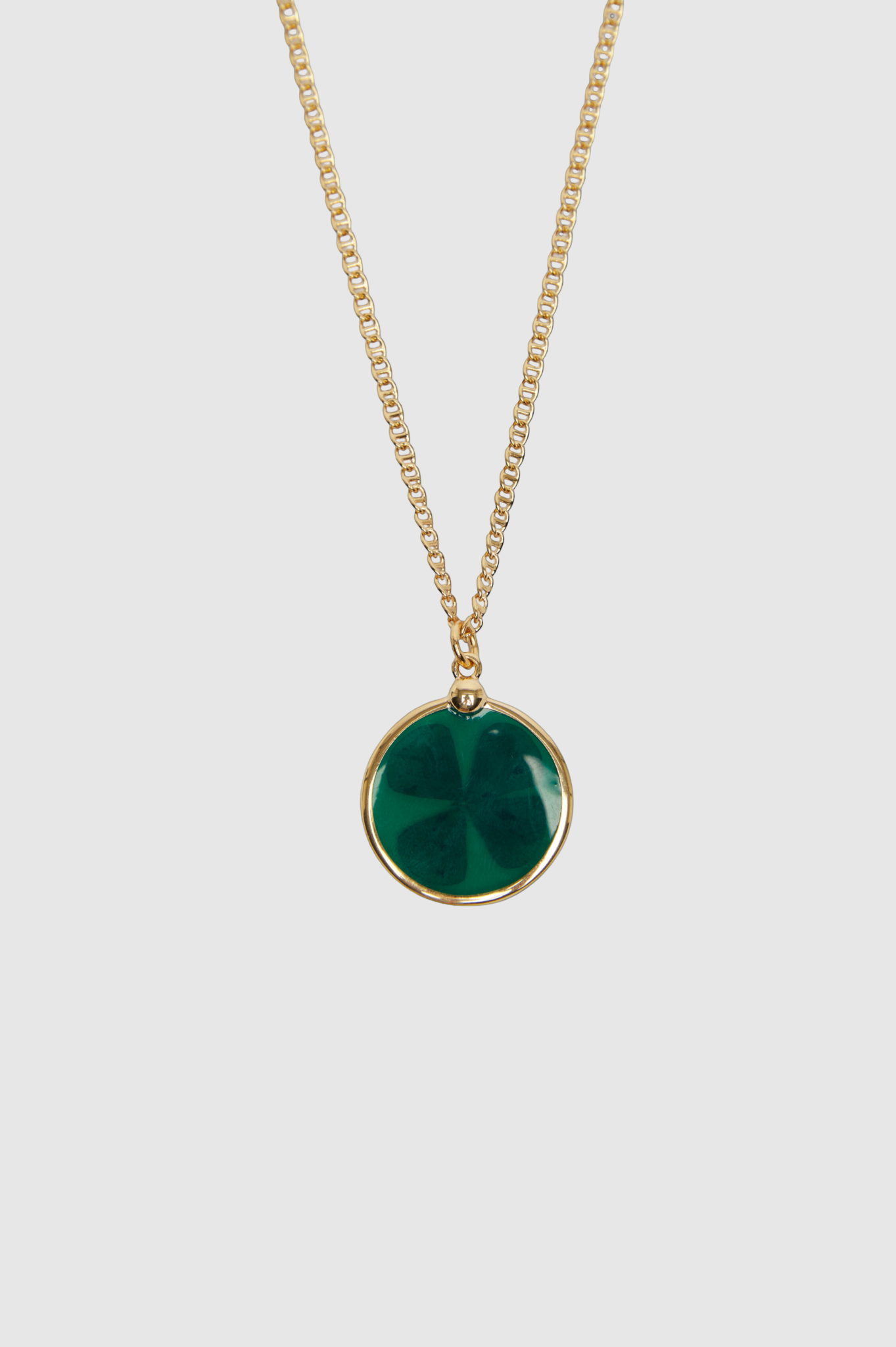 A.P.C - Fortuna Necklace - Green