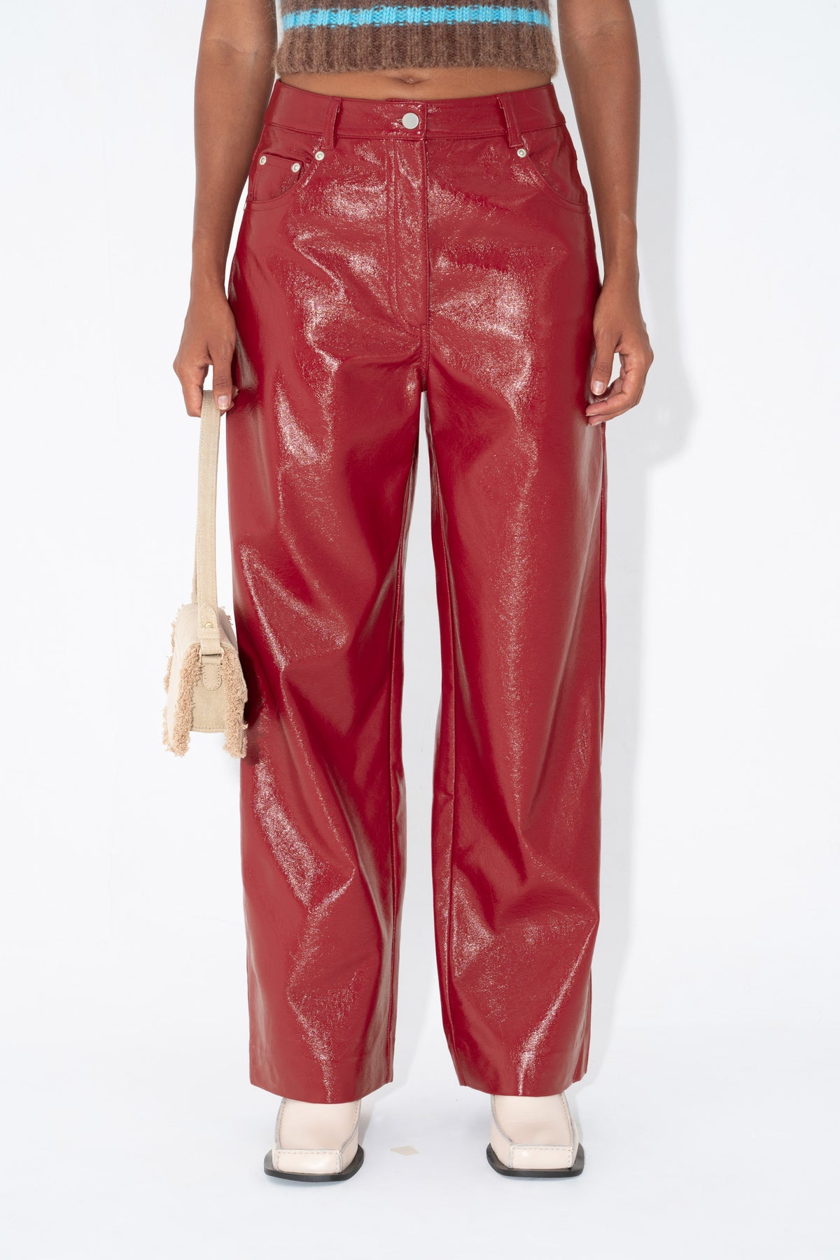 Shop Arthur Apparel - Mid Rise Wax Pant - Vino Online | Found Store NZ ...